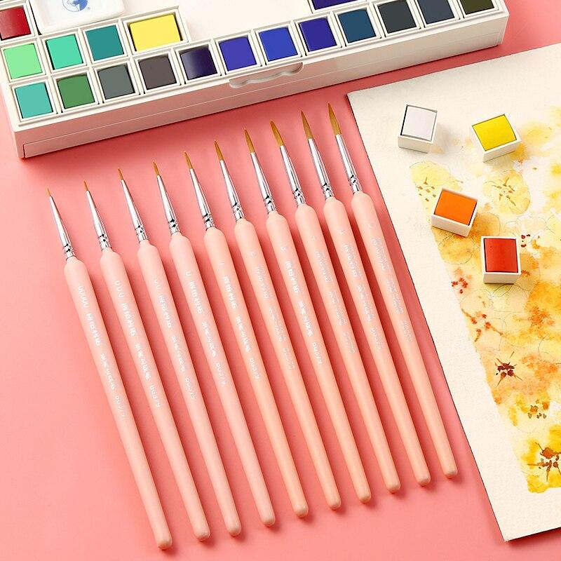 Sada Umeleckých Kefí - 10 Ks