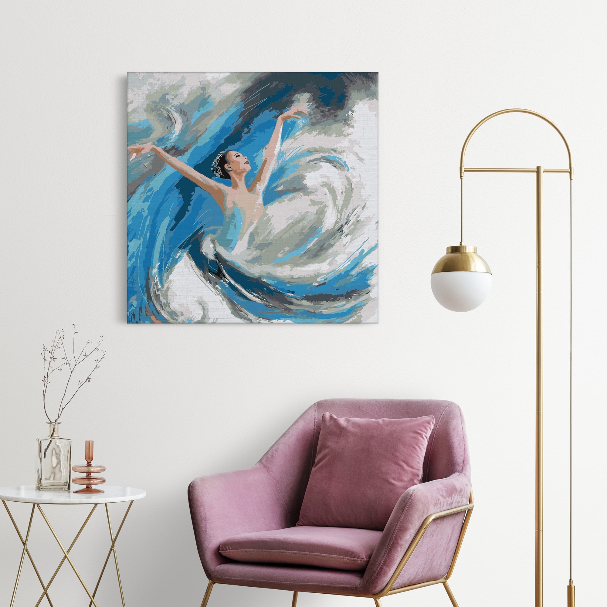 Dievča v magickom tanci