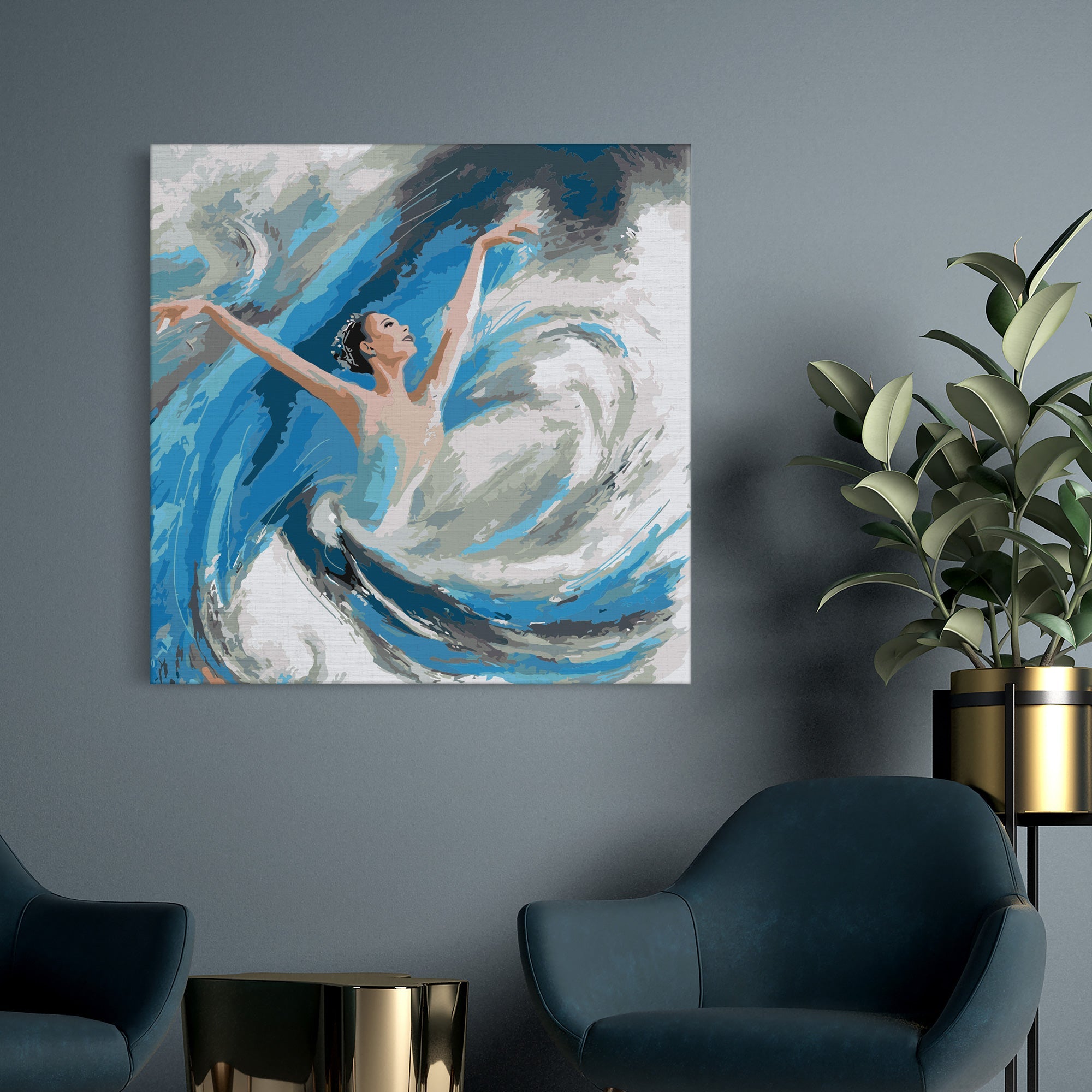 Dievča v magickom tanci