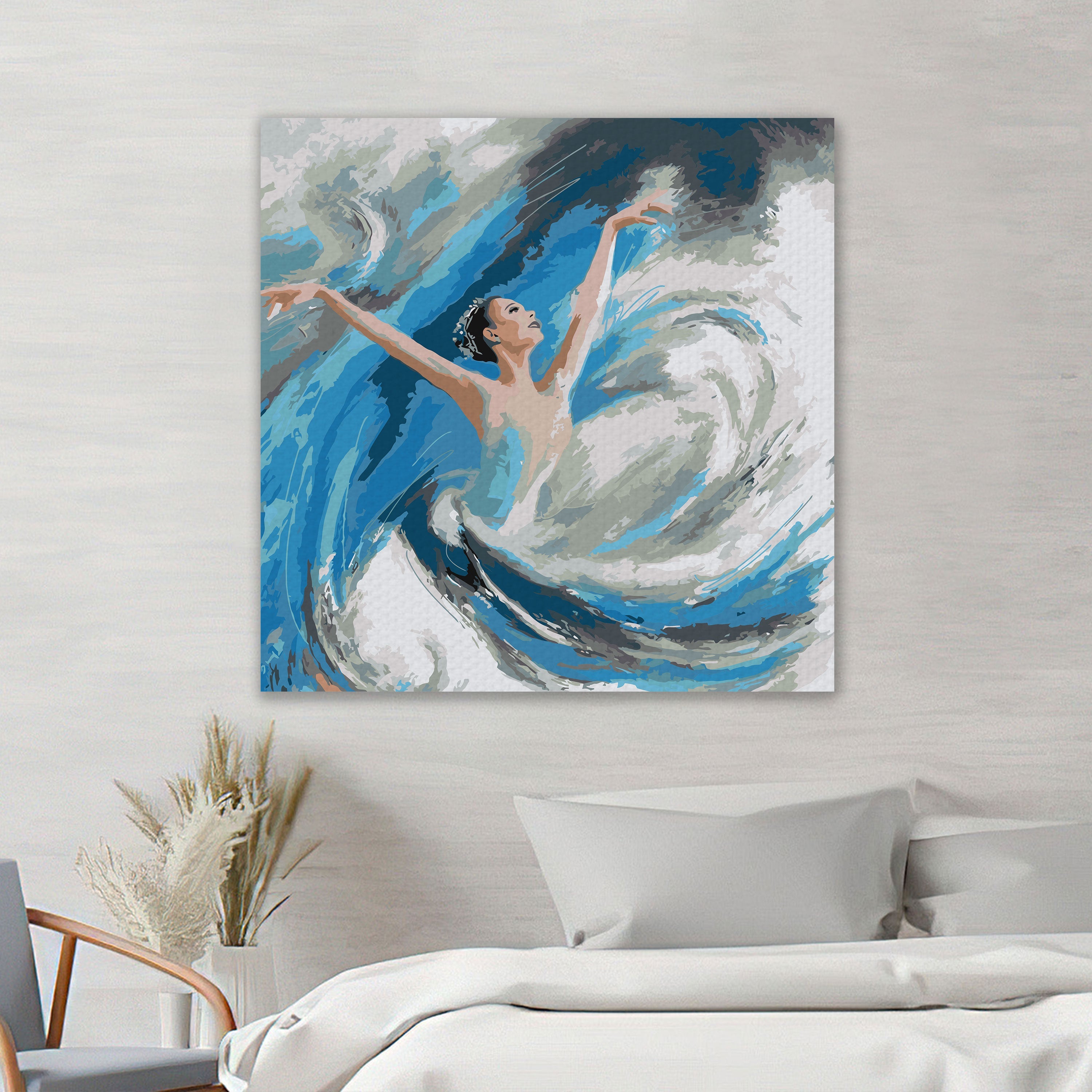 Dievča v magickom tanci