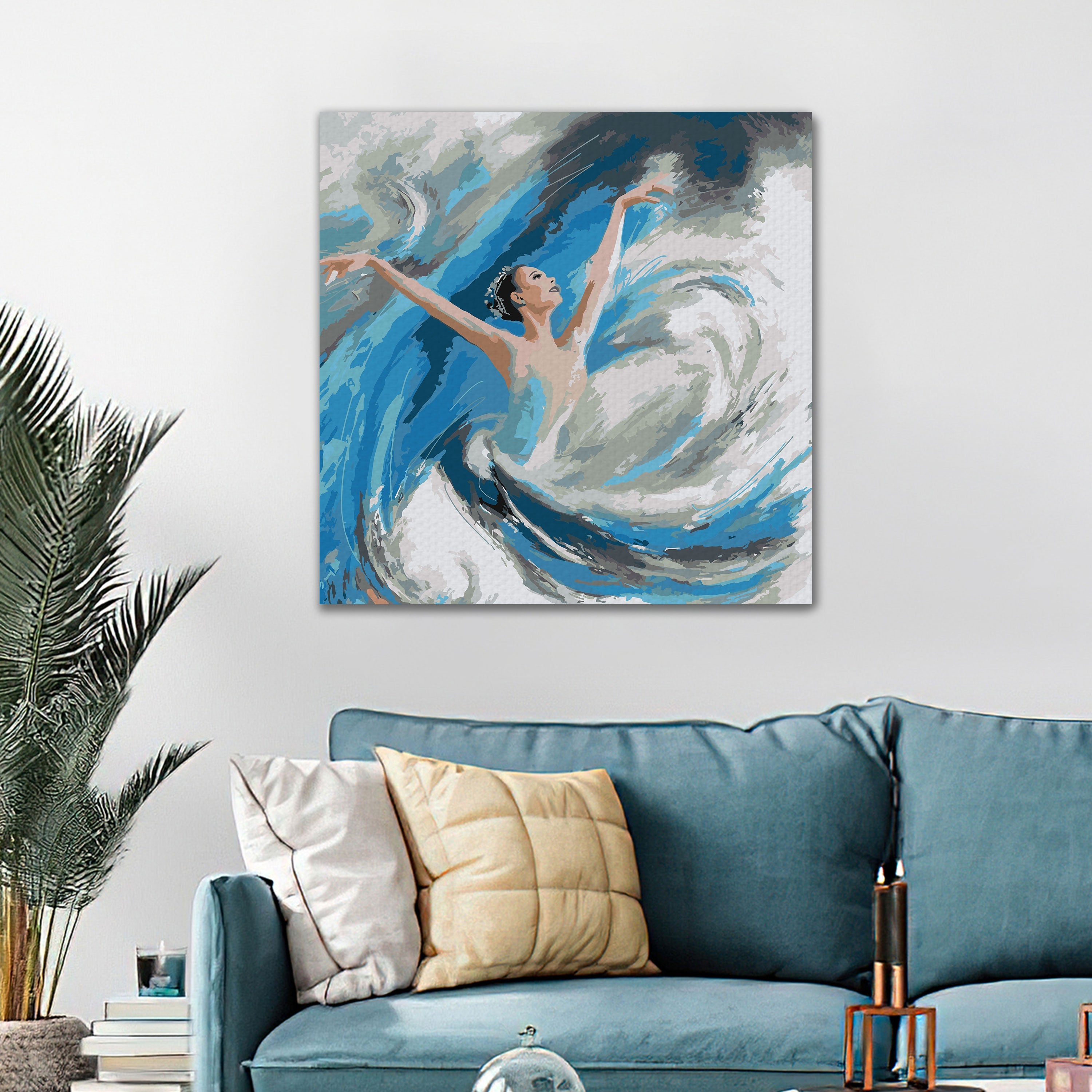 Dievča v magickom tanci