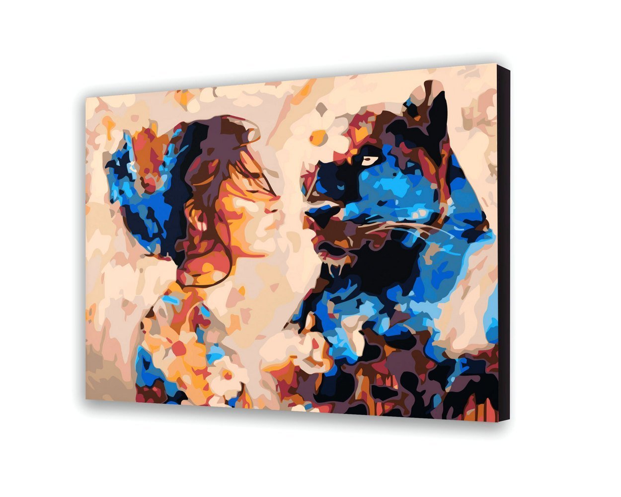 Malovanie podla cisel - Pantera A Dievča