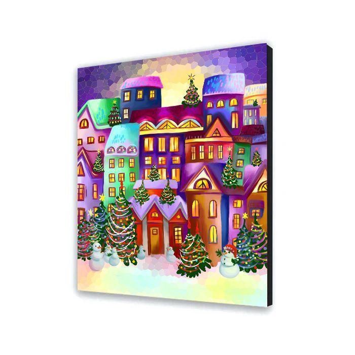 Malovanie podla cisel - Vianoce