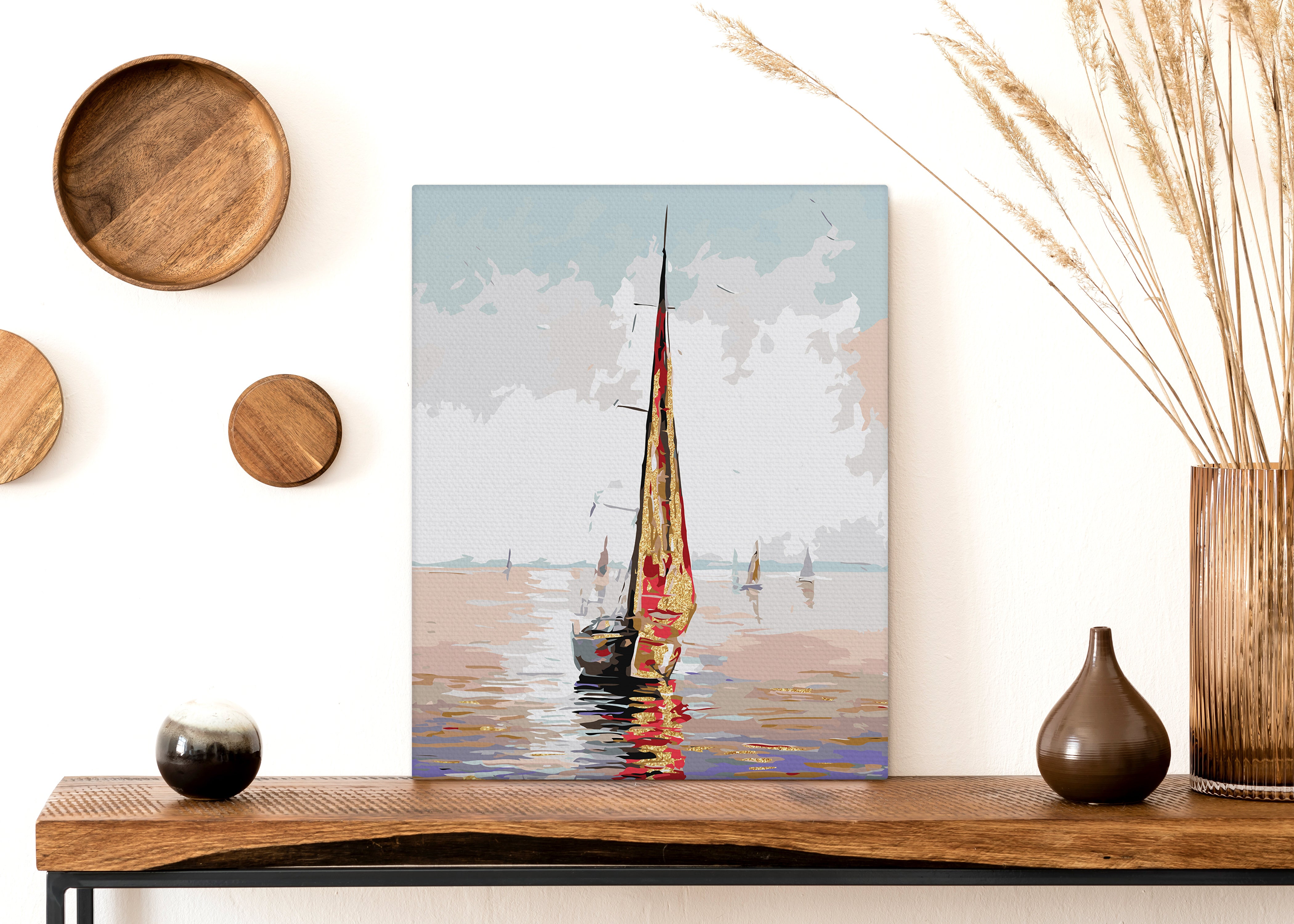 Zlaté plachty na jazere (NK0417)