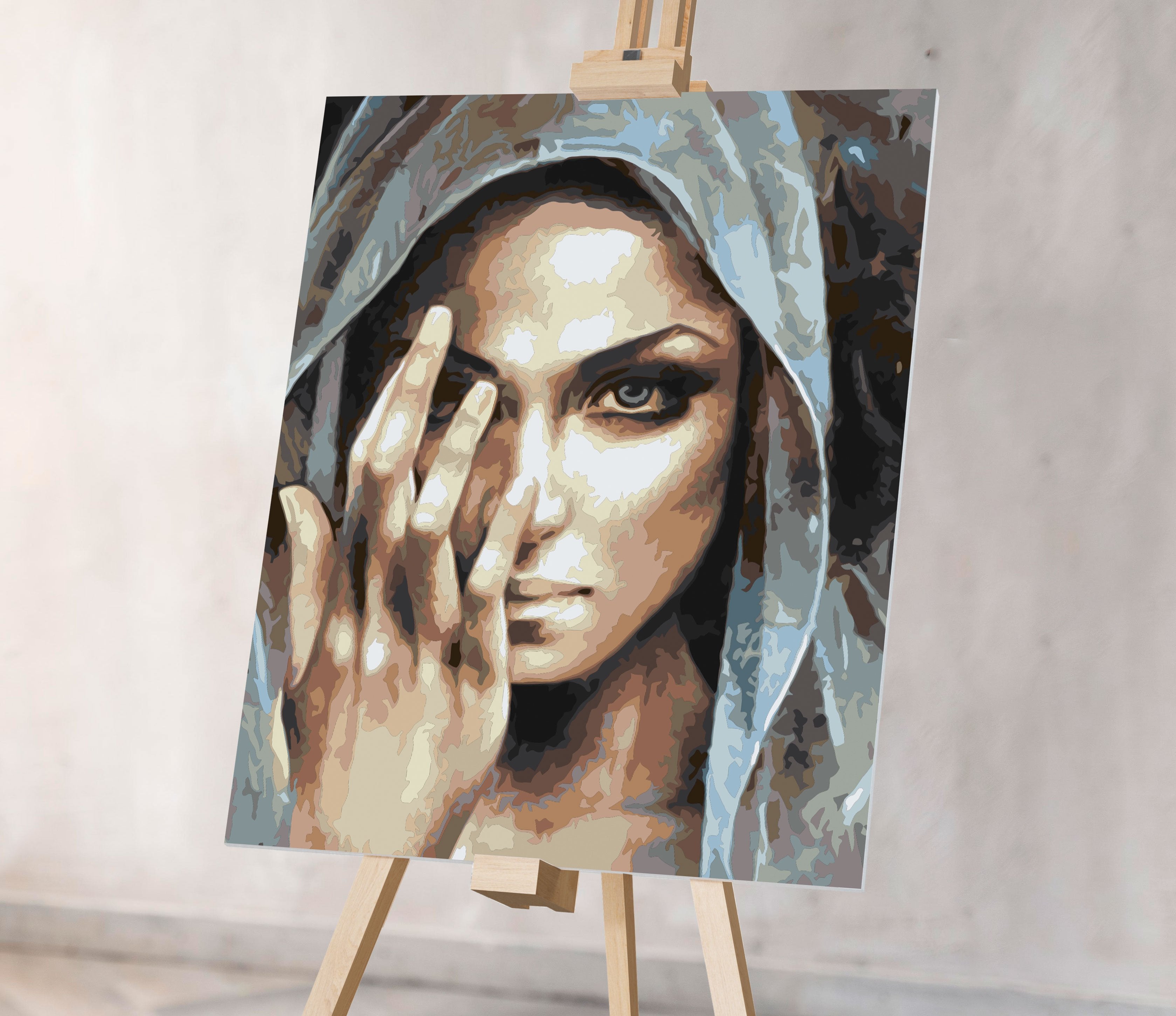 Žena v šatke (CH0726)