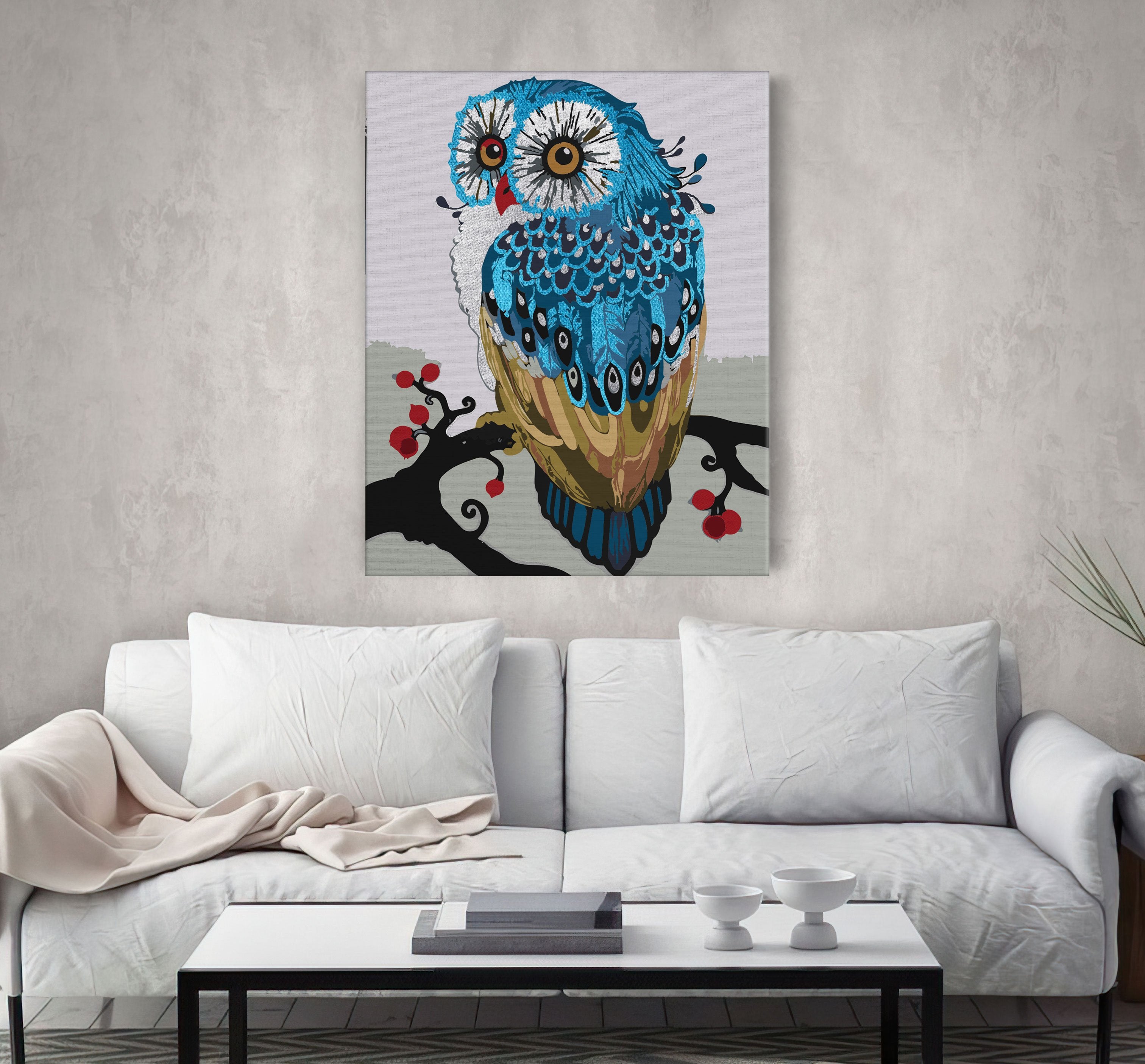 Sova Lesklé Prvky (CH0673)