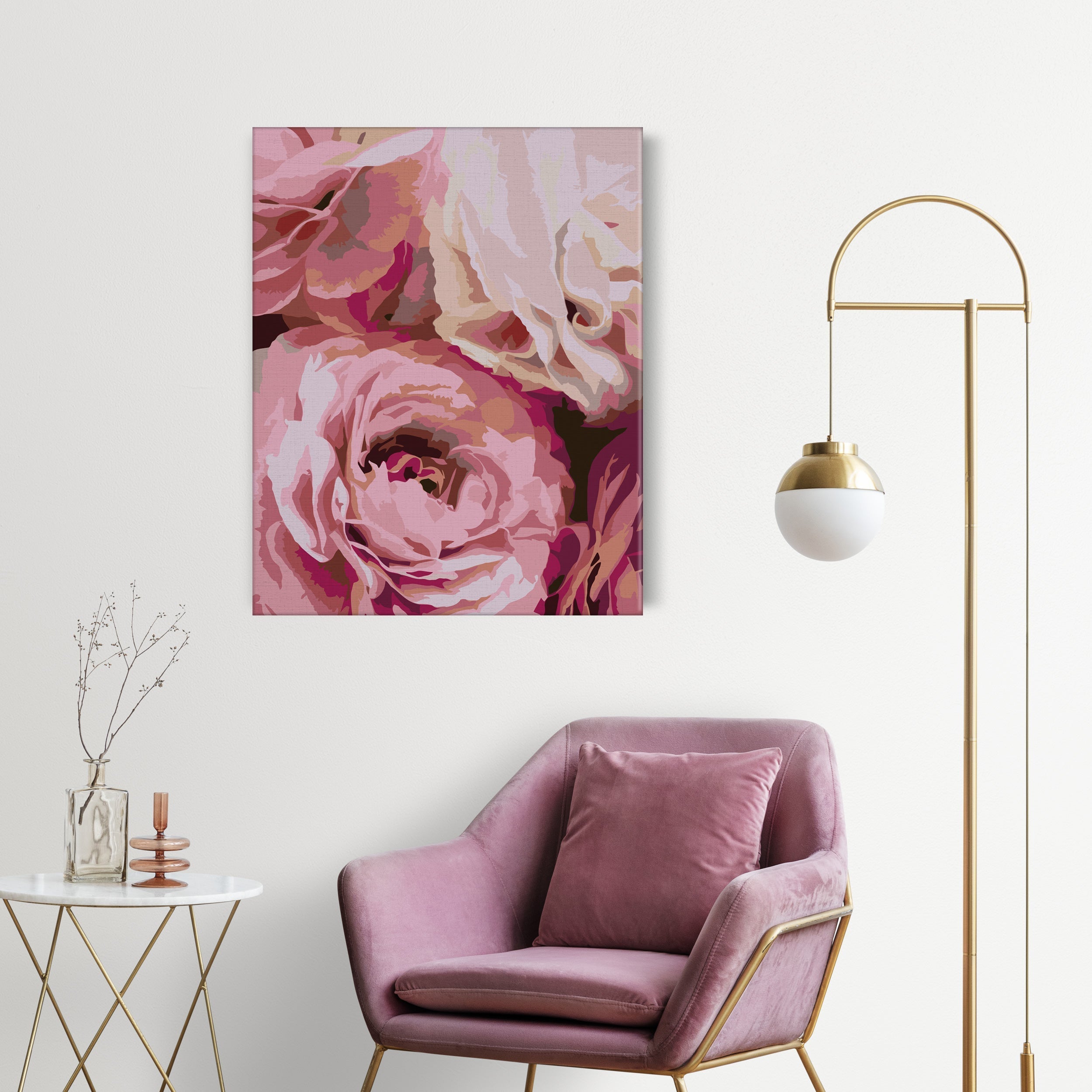 Ružové pivonky (CH0740)