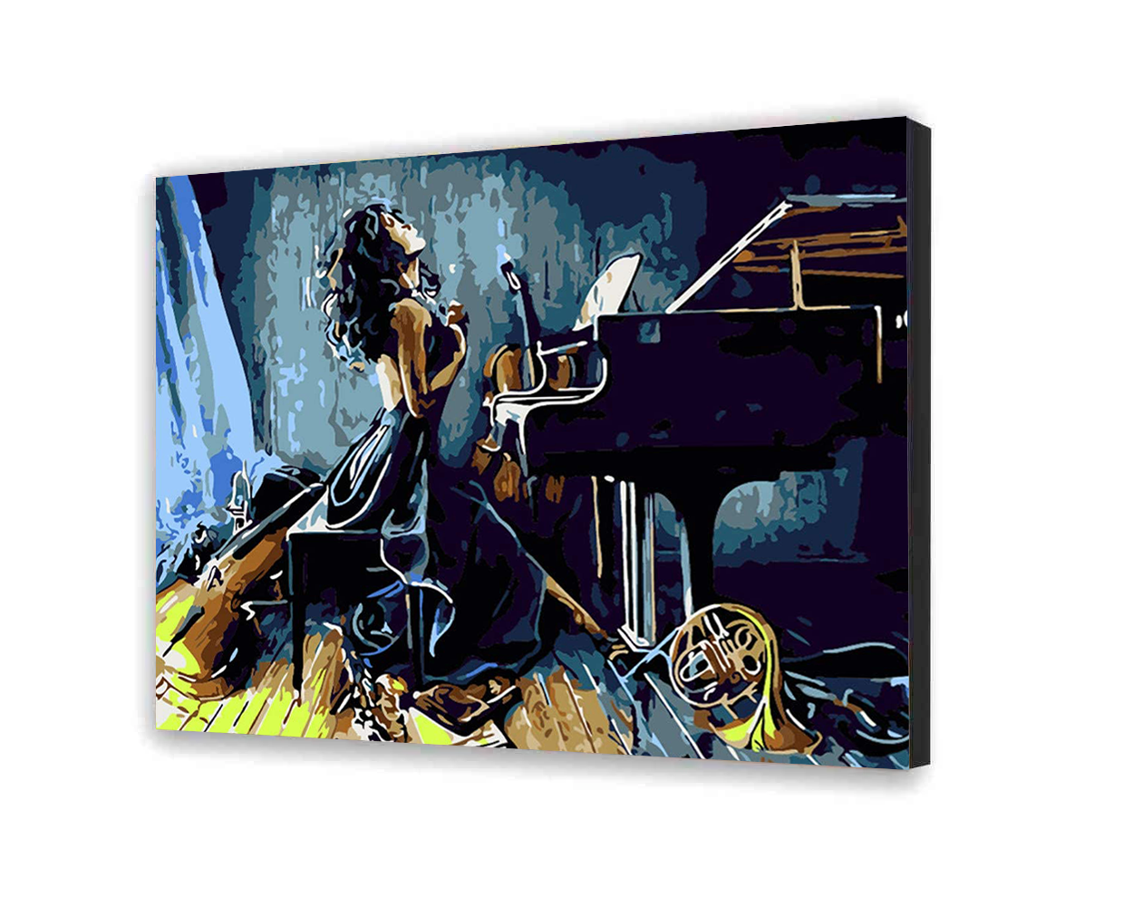 Maľovanie podľa cisel - Dievča Bez Orchestra