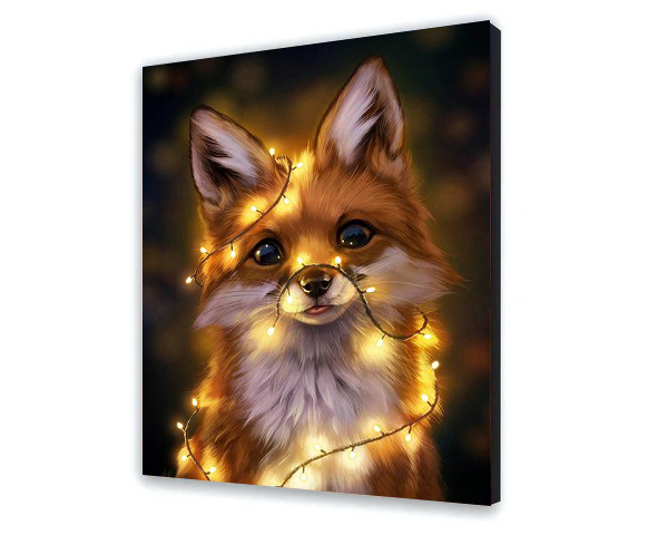 Malovanie podla cisel - Líška Vo Svetlách