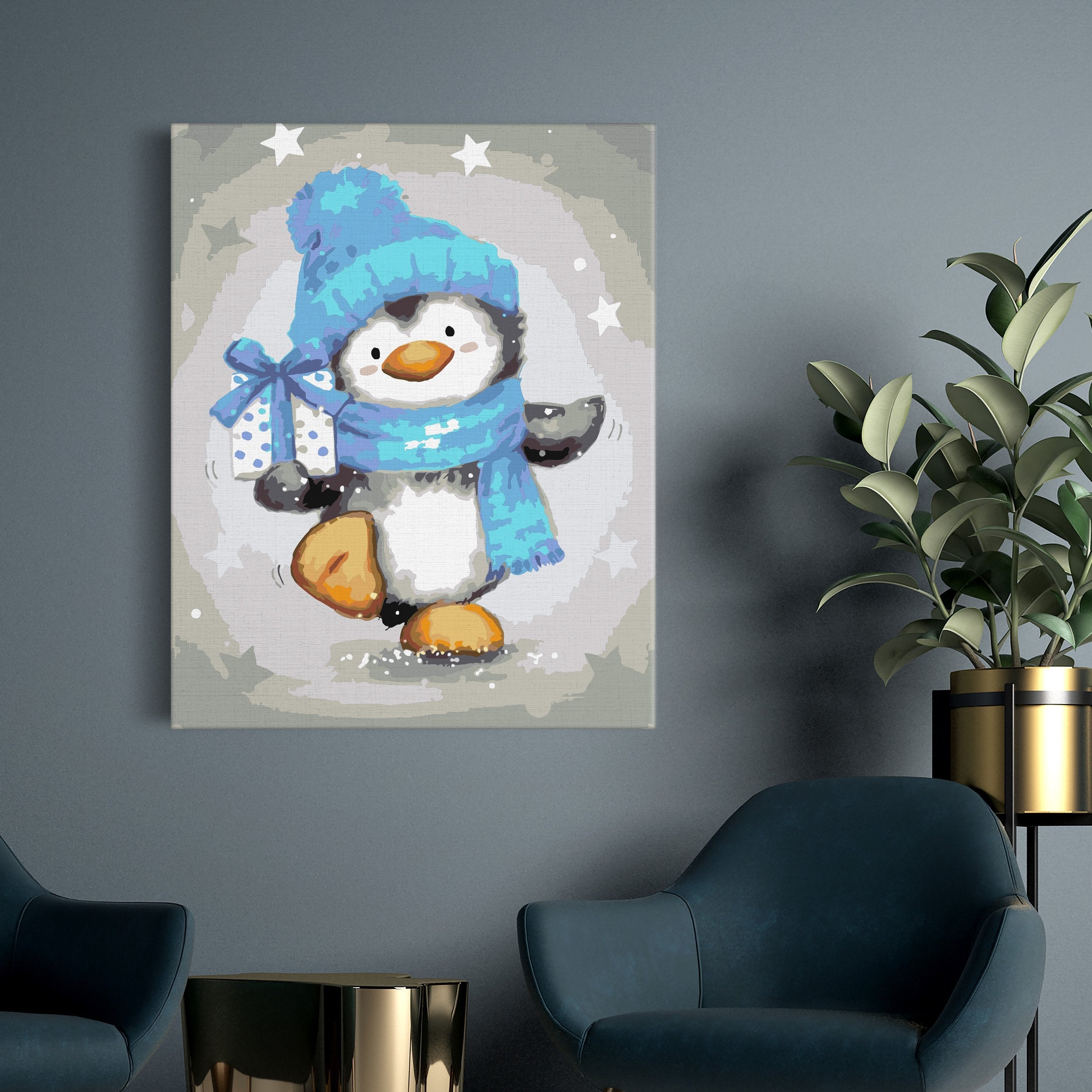 roztomilý tučniak (CH0727)