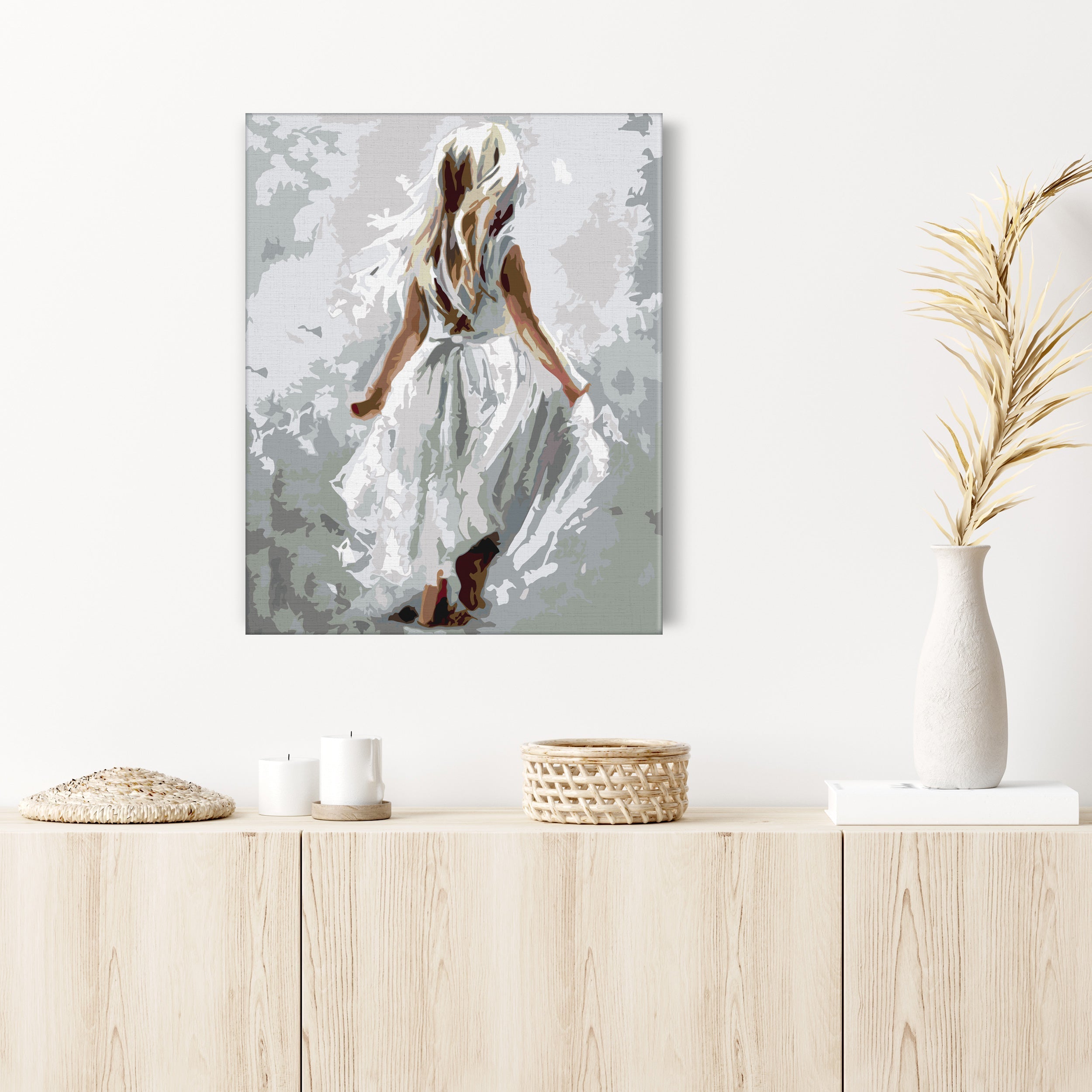 Dievča v bielych šatách (CH0735)