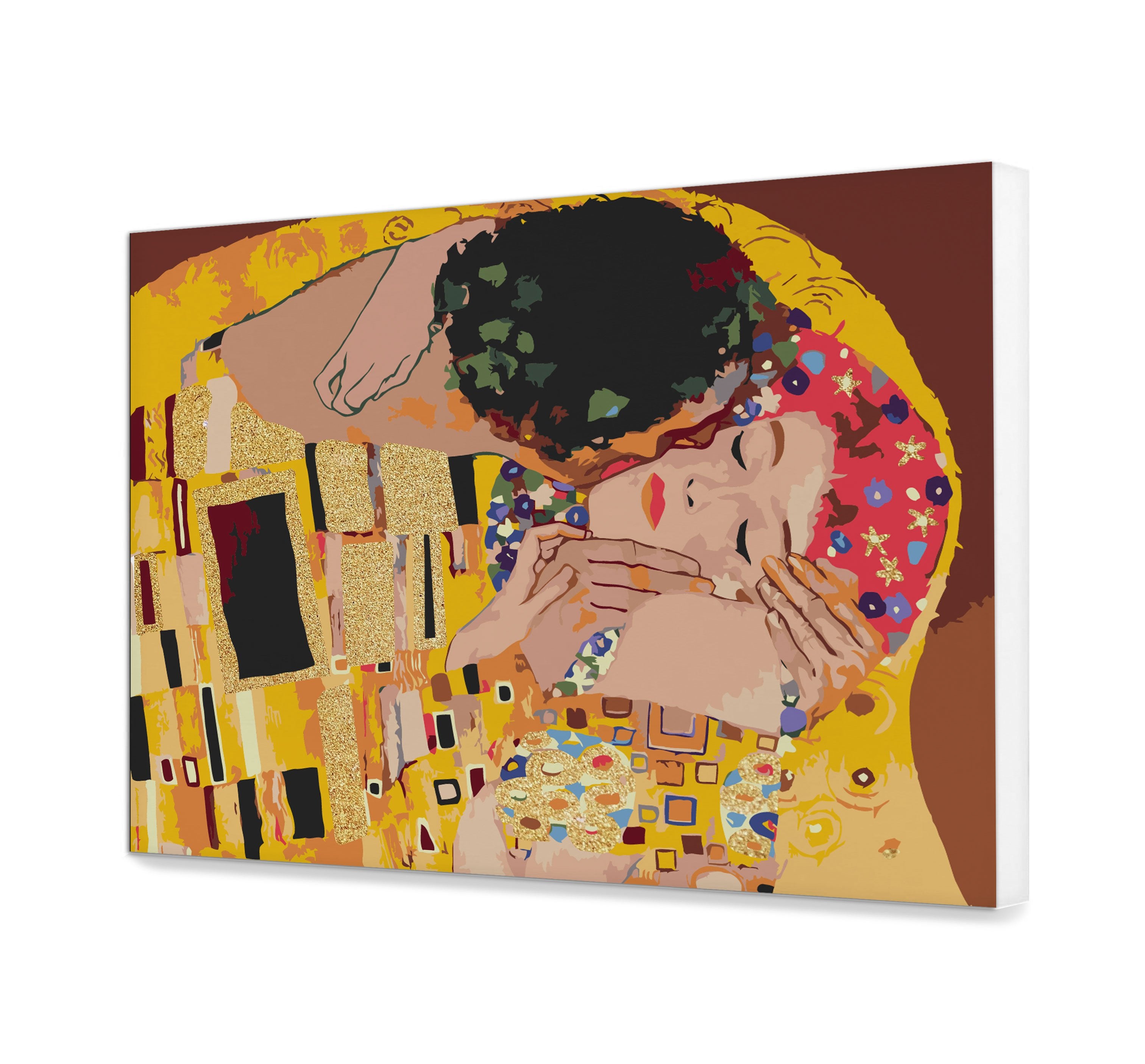 Klimt bozky s výnimočnými zlatými prvkami (CH0617)