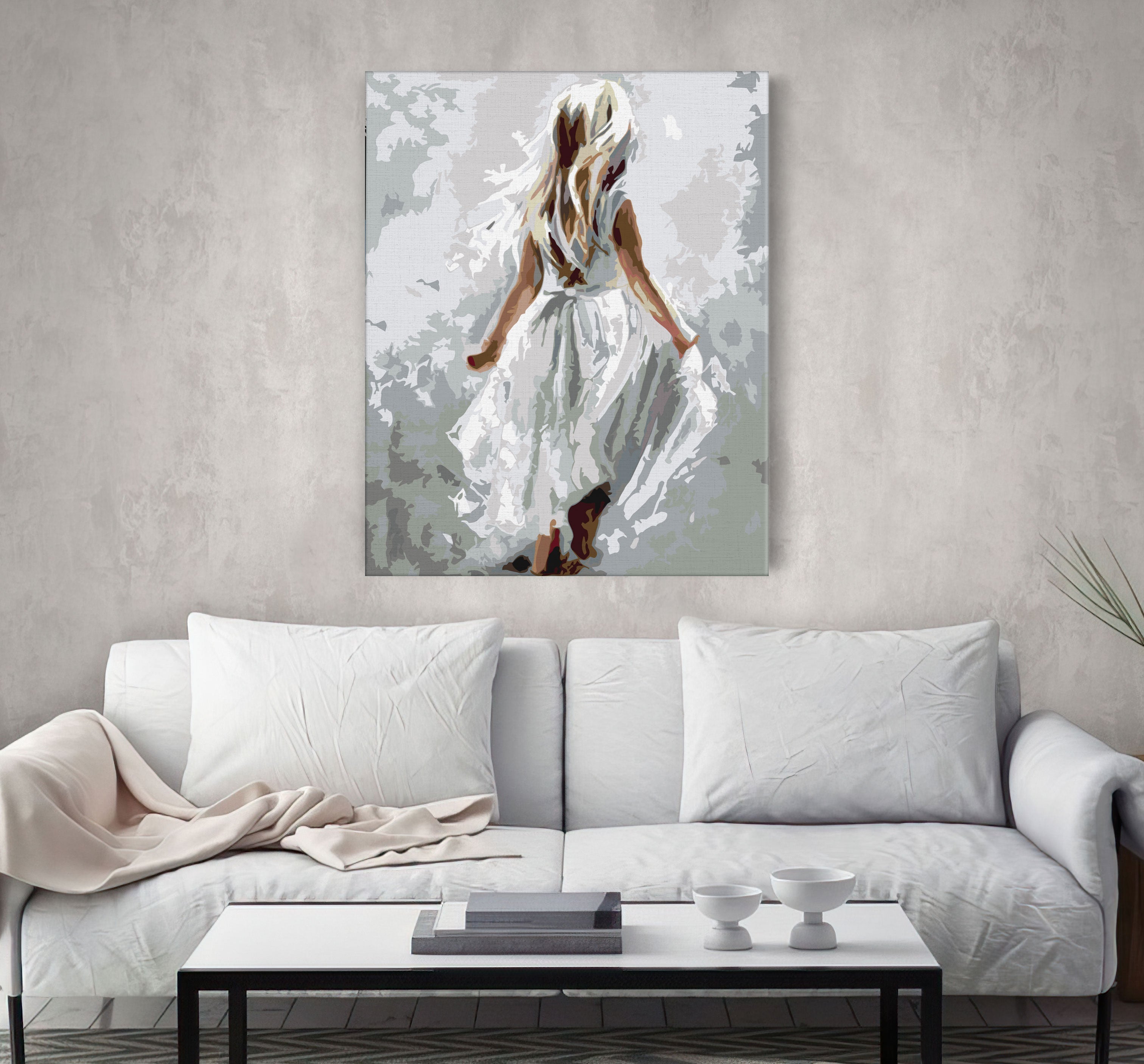 Dievča v bielych šatách (CH0735)