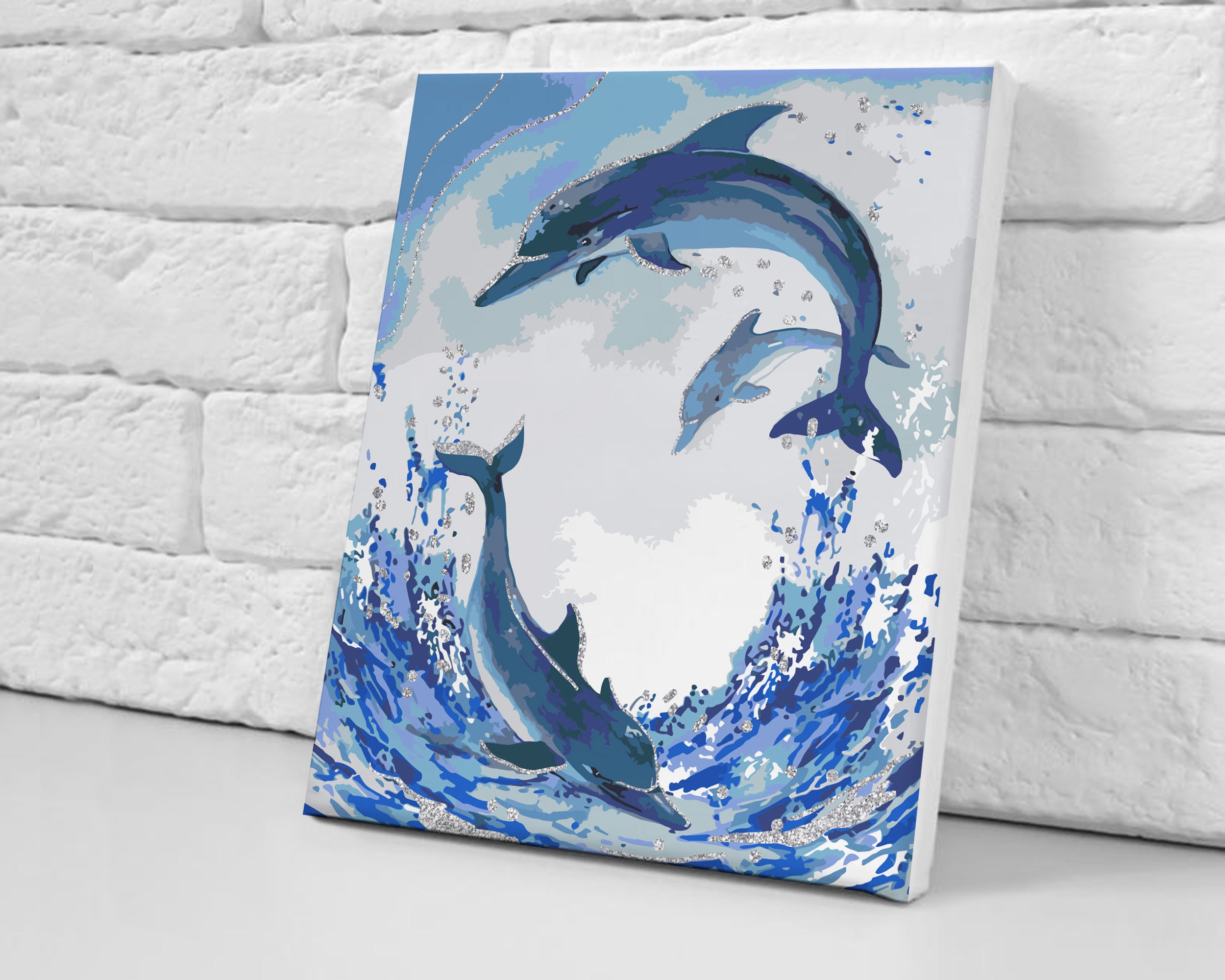 Delfíny Strieborná vlna (CH0646)