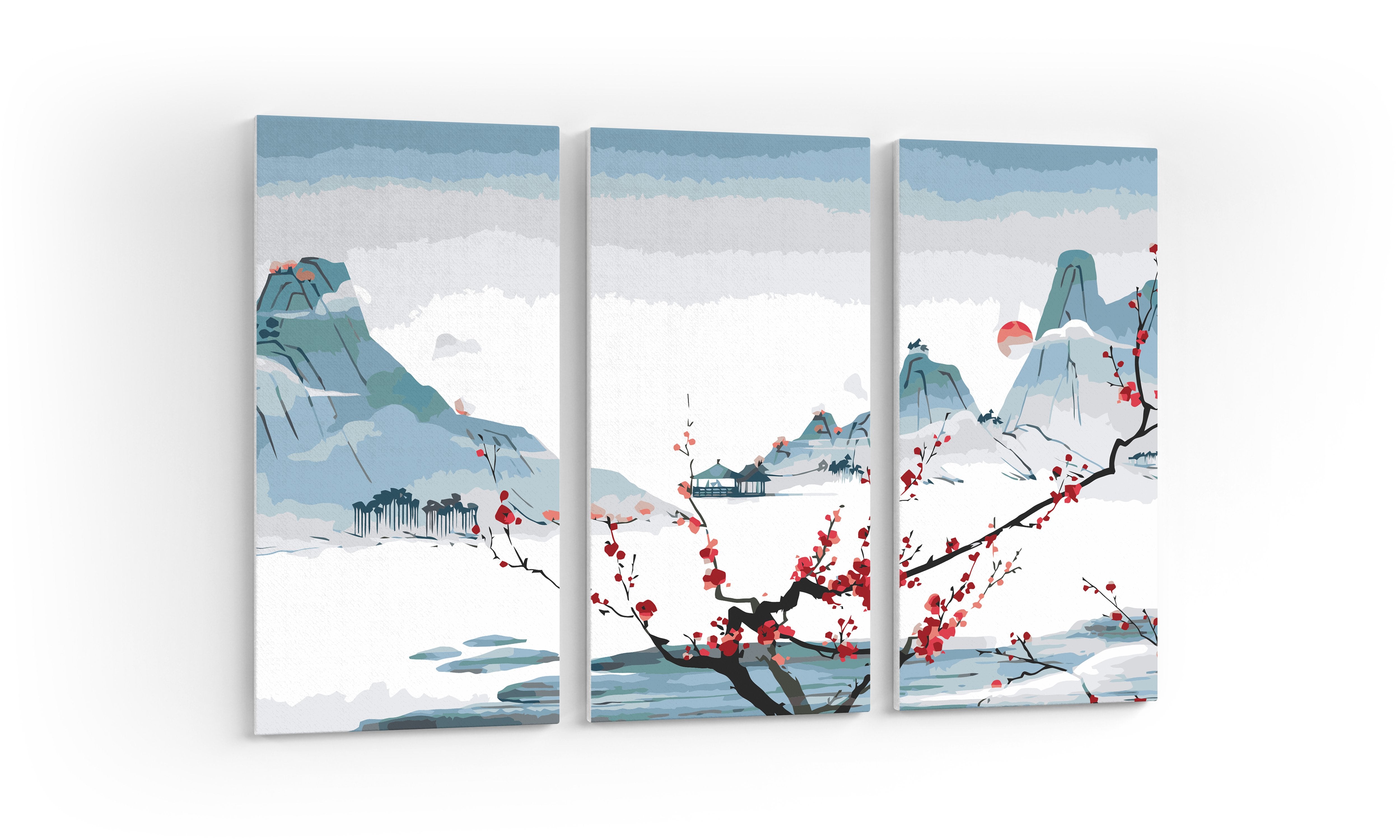 Zimné hory pokryté snehom (SC0622)