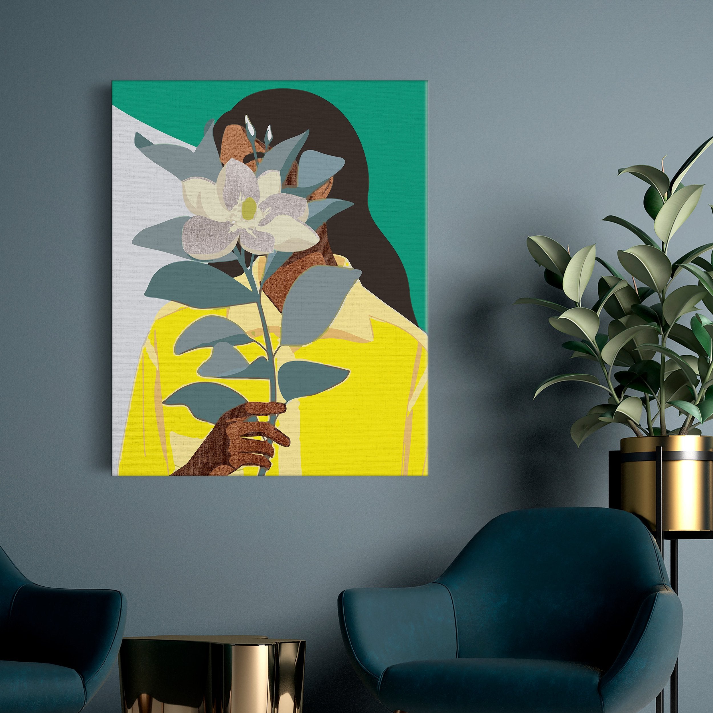 Moderné Kvetinové Vzory (CS0427)