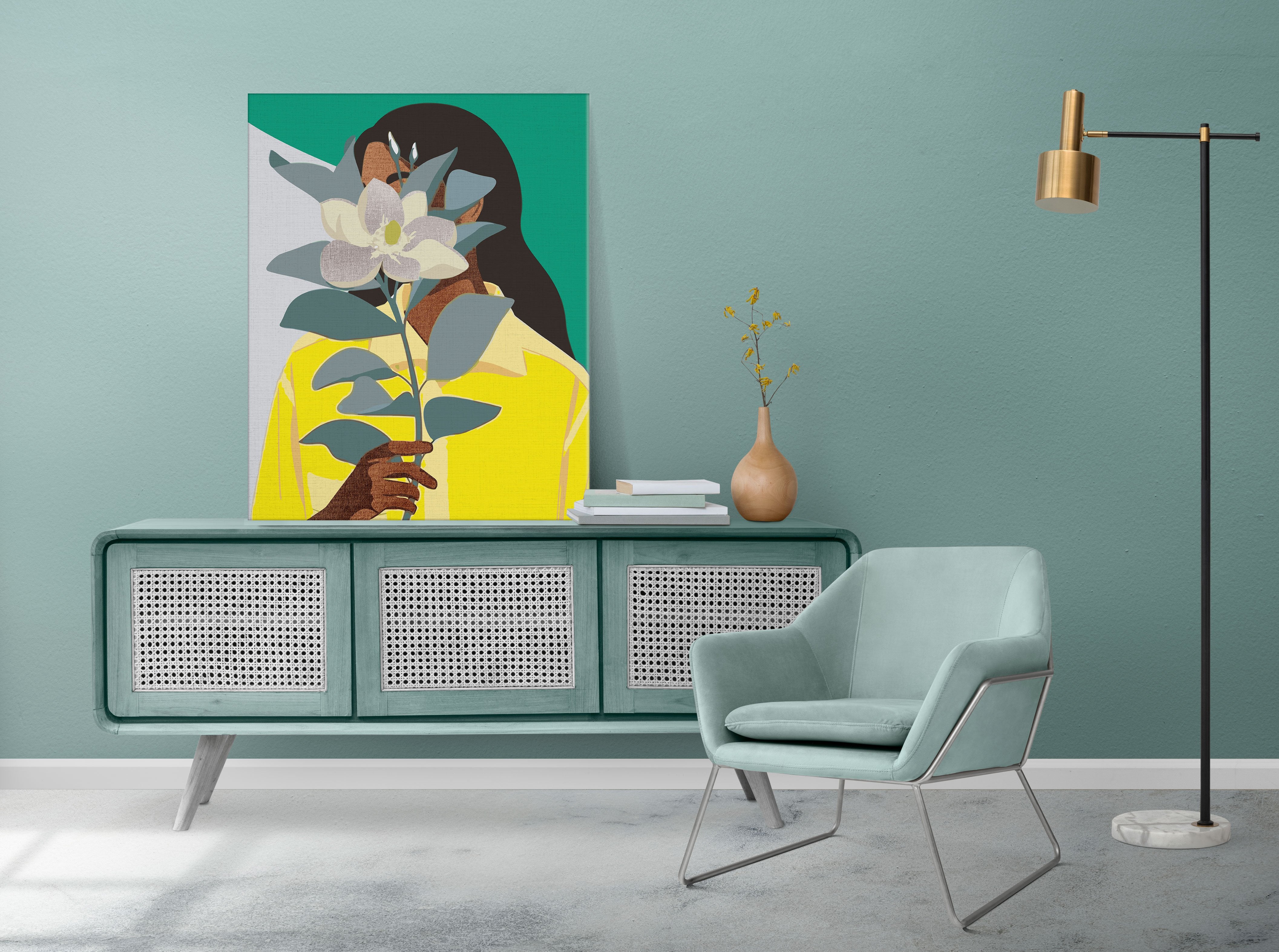 Moderné Kvetinové Vzory (CS0427)