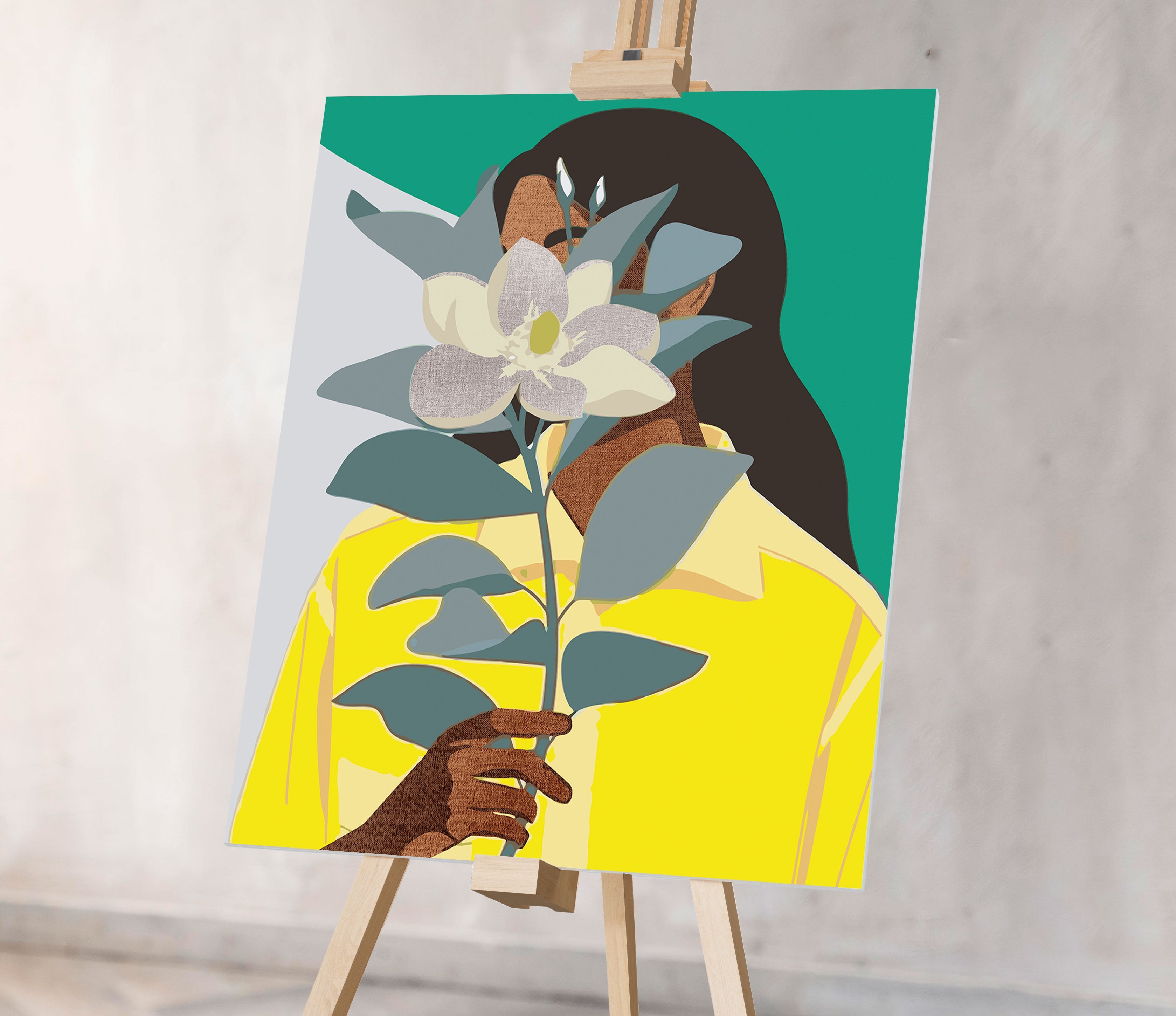 Moderné Kvetinové Vzory (CS0427)