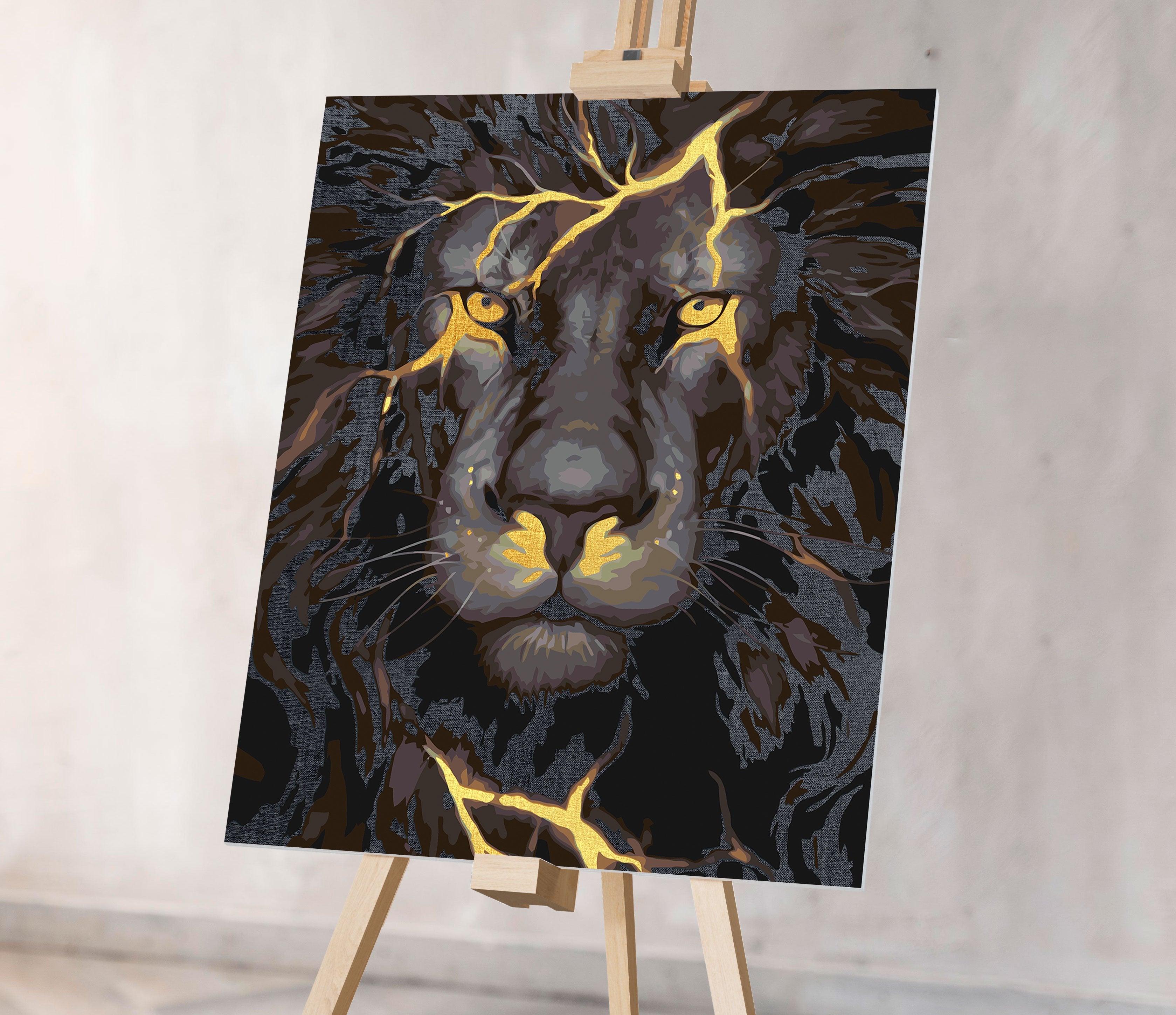 Lion Golden Elements (CS0430)
