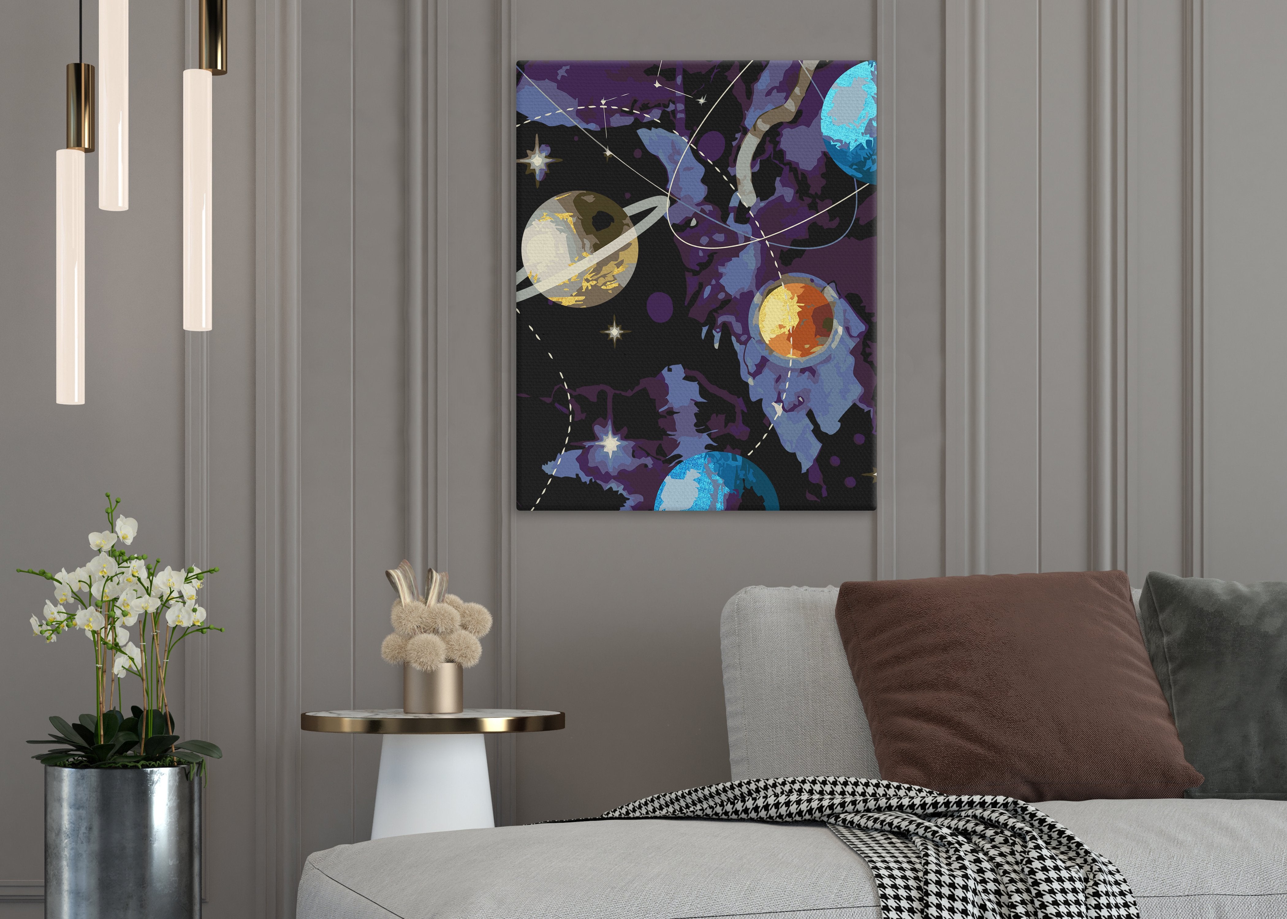 Farebná galaxia (NK0431)