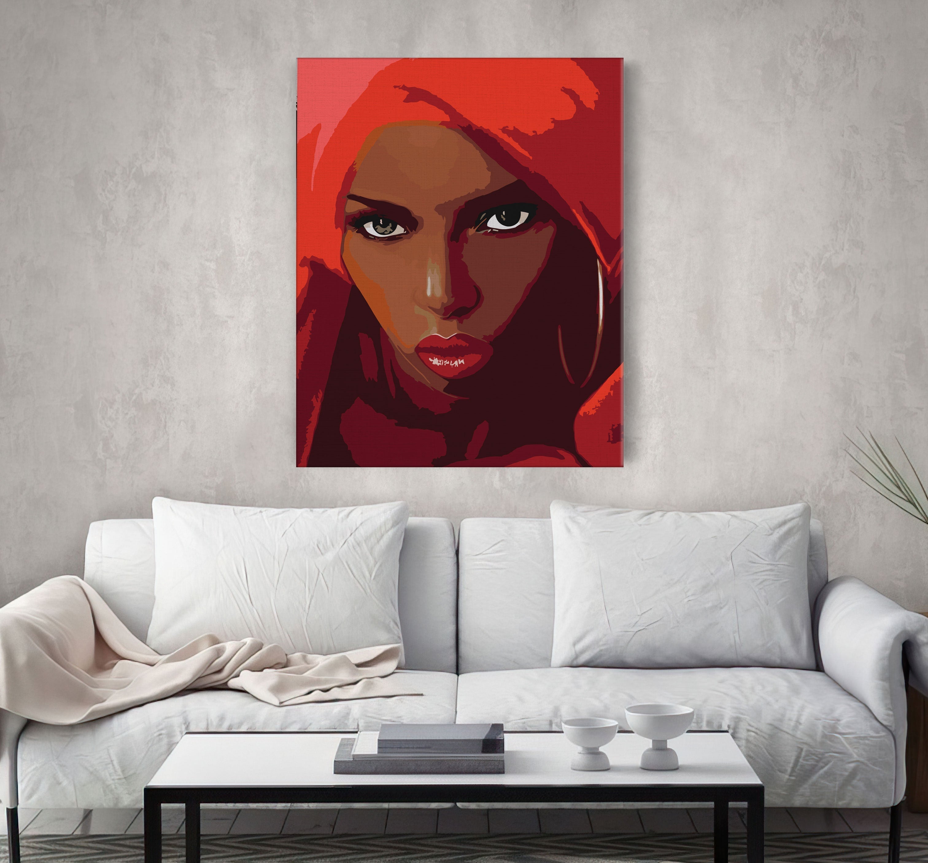 Krásne dievča s červenými vlasmi (CH0738)