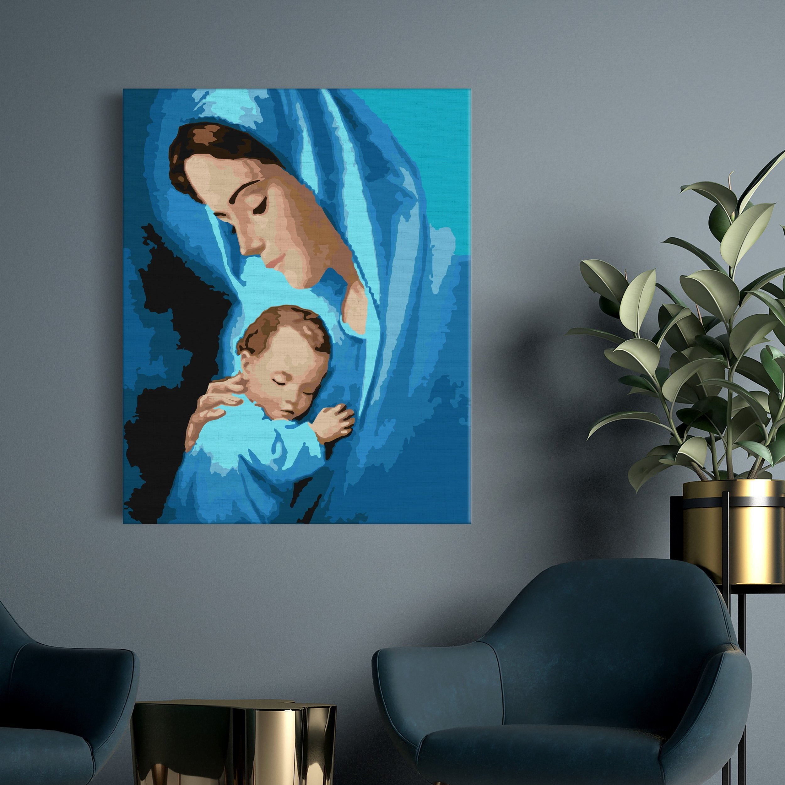 Matka Božia s dieťaťom (CH0705)