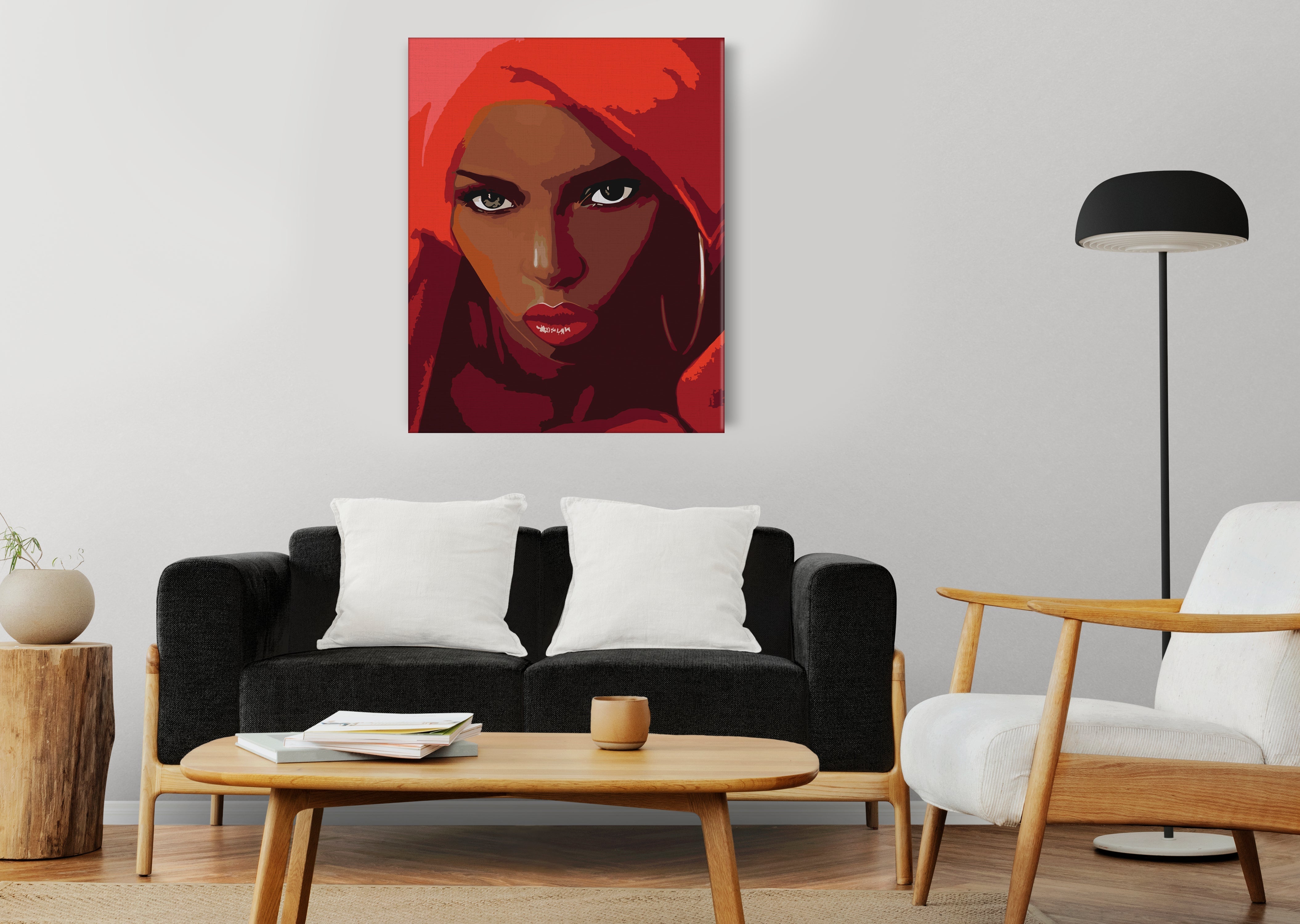 Krásne dievča s červenými vlasmi (CH0738)