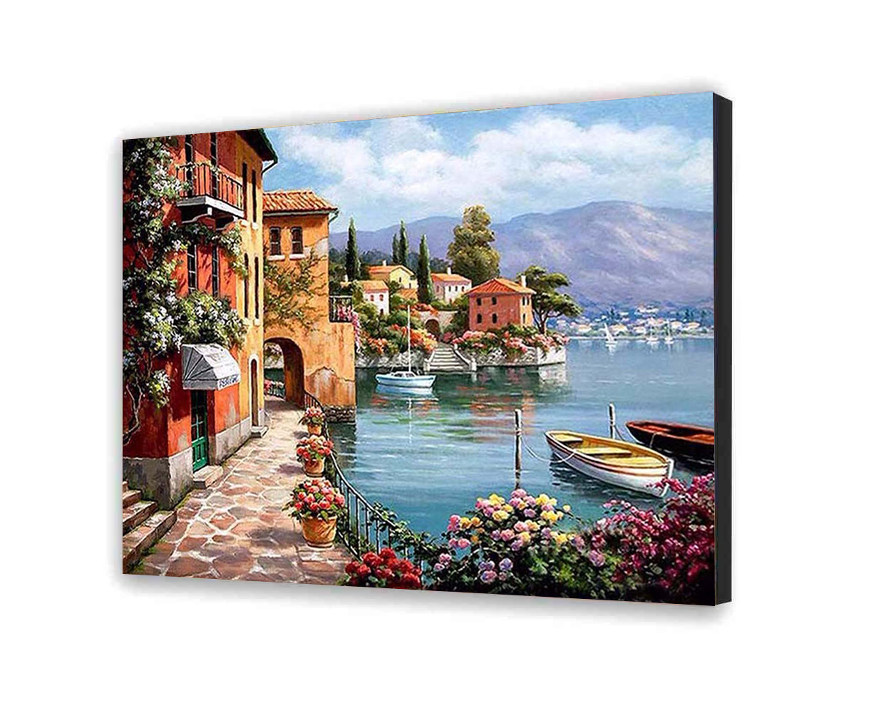 Malovanie podla cisel - Stredomorské Mesto