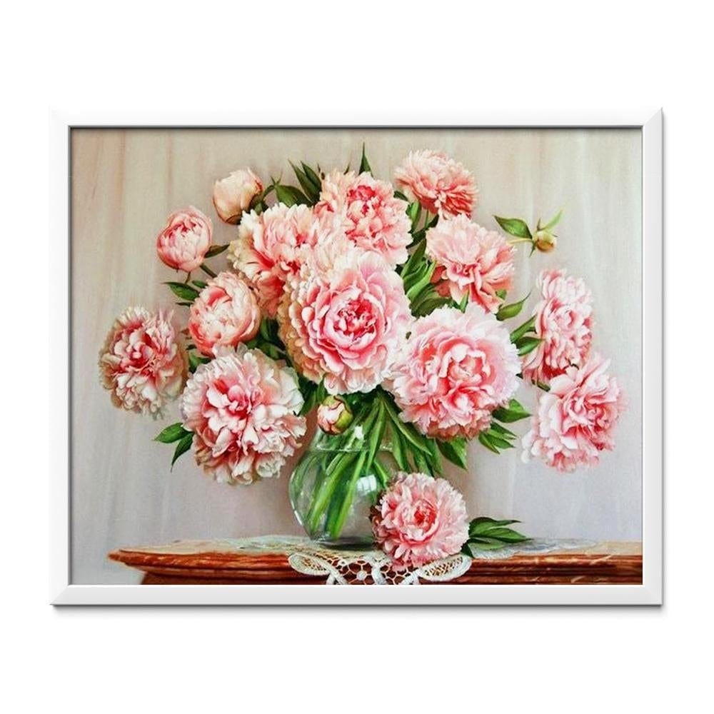 Mozaika - Mŕtva príroda Kytica kvetov - 40x50cm