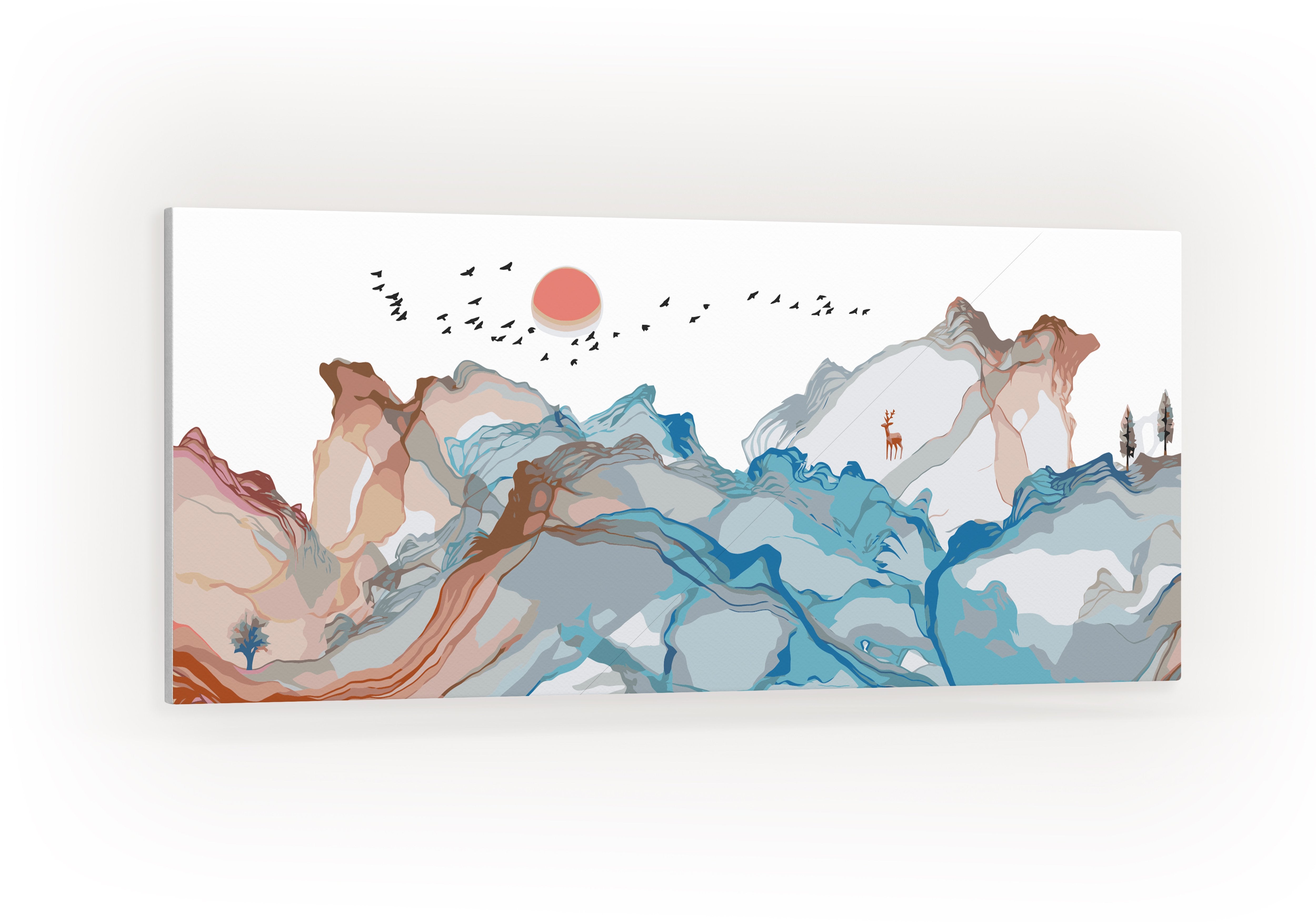 Sada panelov červené slnko (SC0625)