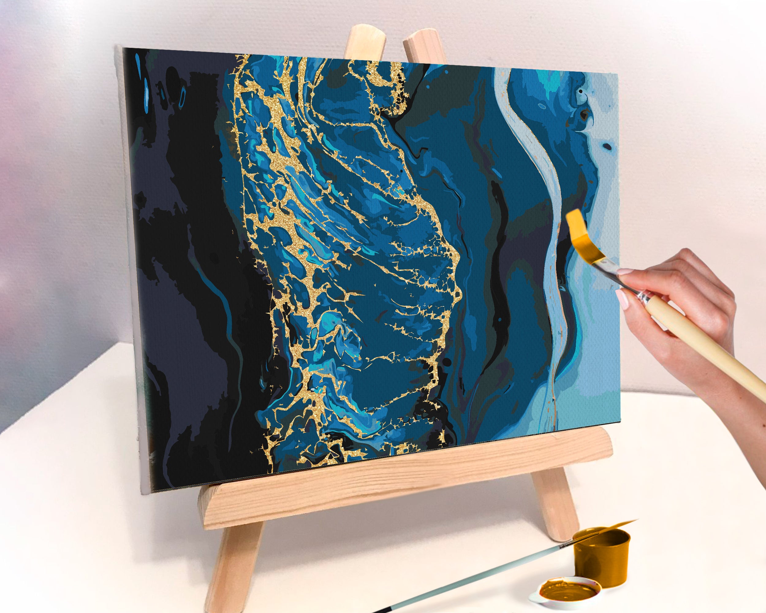 Zlatomodrá maľba (PC0439)