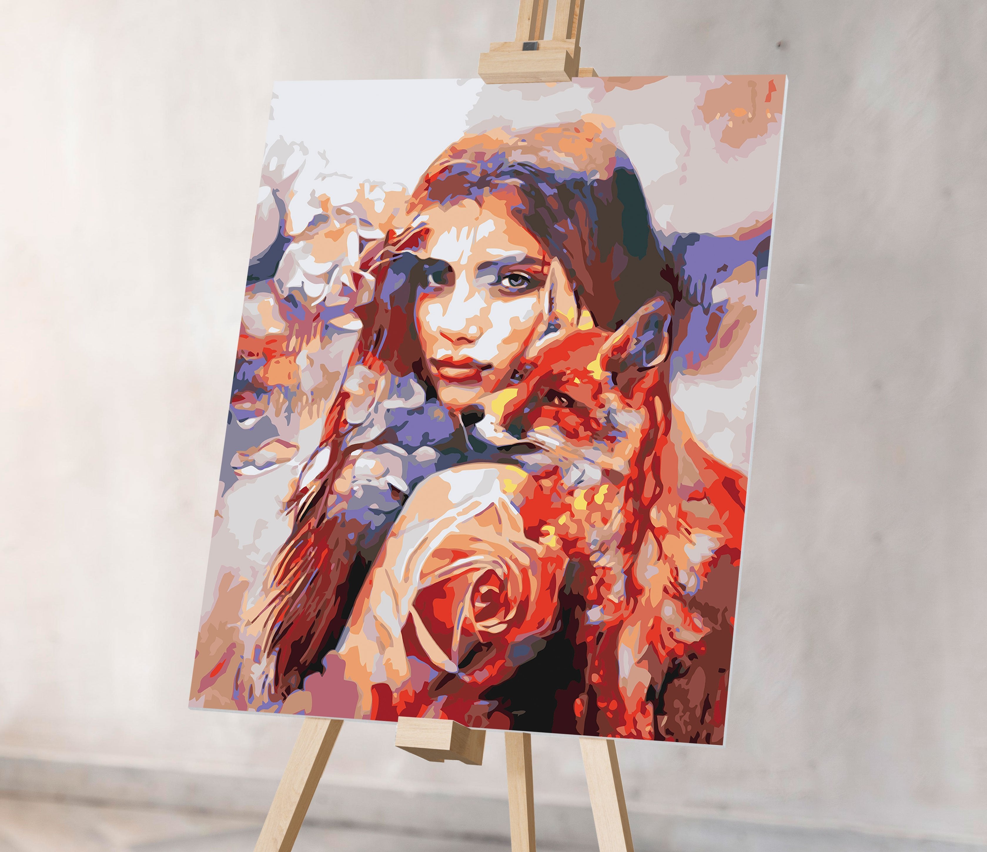 Dievča a líška (PC0554)