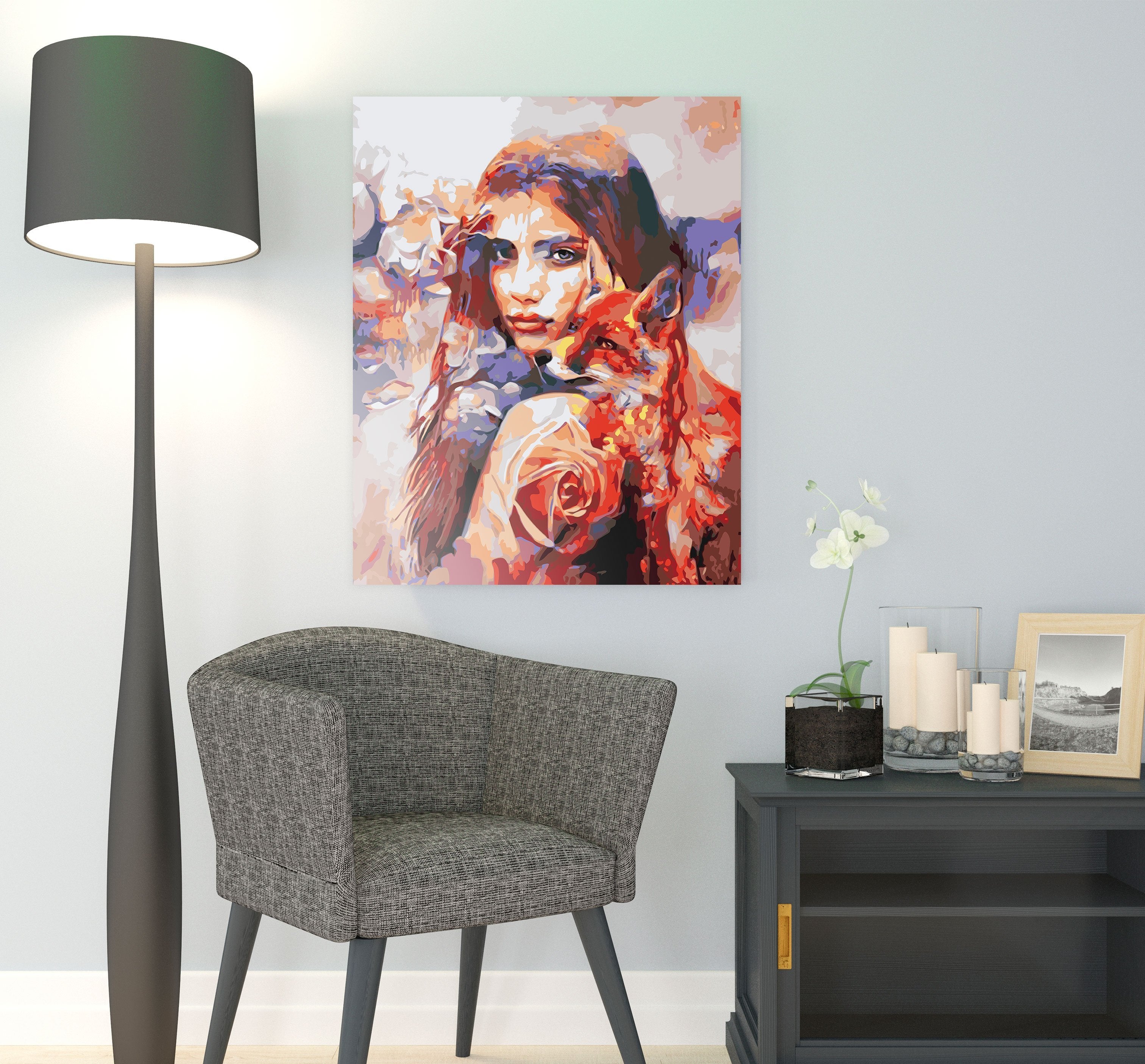 Dievča a líška (PC0554)