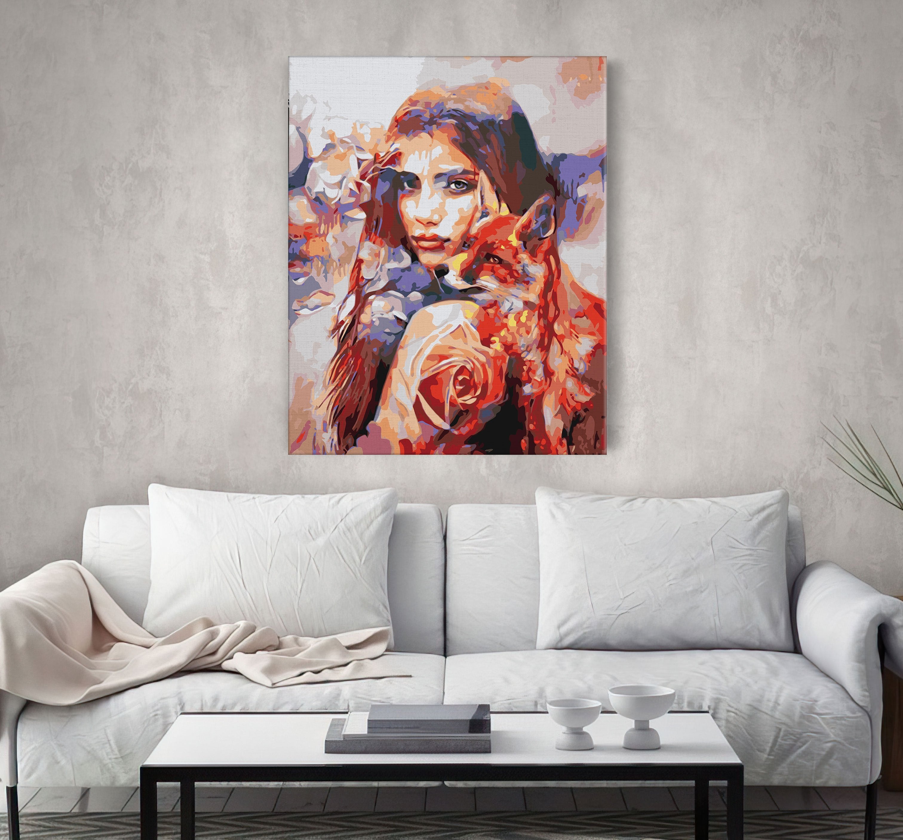 Dievča a líška (PC0554)