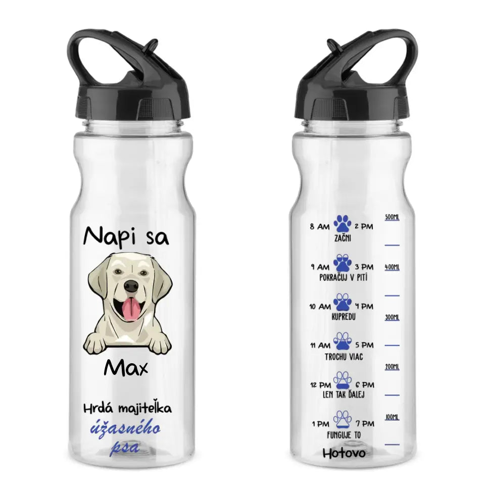 Voda pre pána a jeho psa