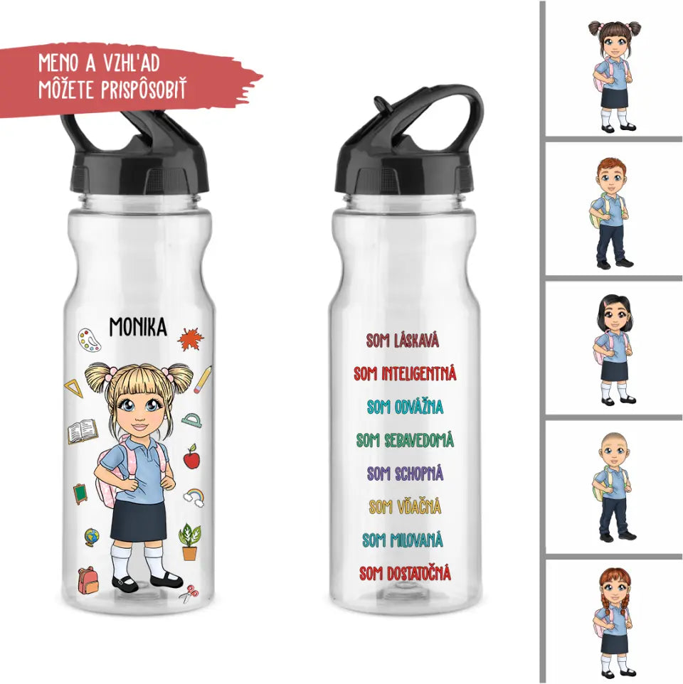 Fľaša na vodu Darček Pre Chlapca 10 Rokov Som