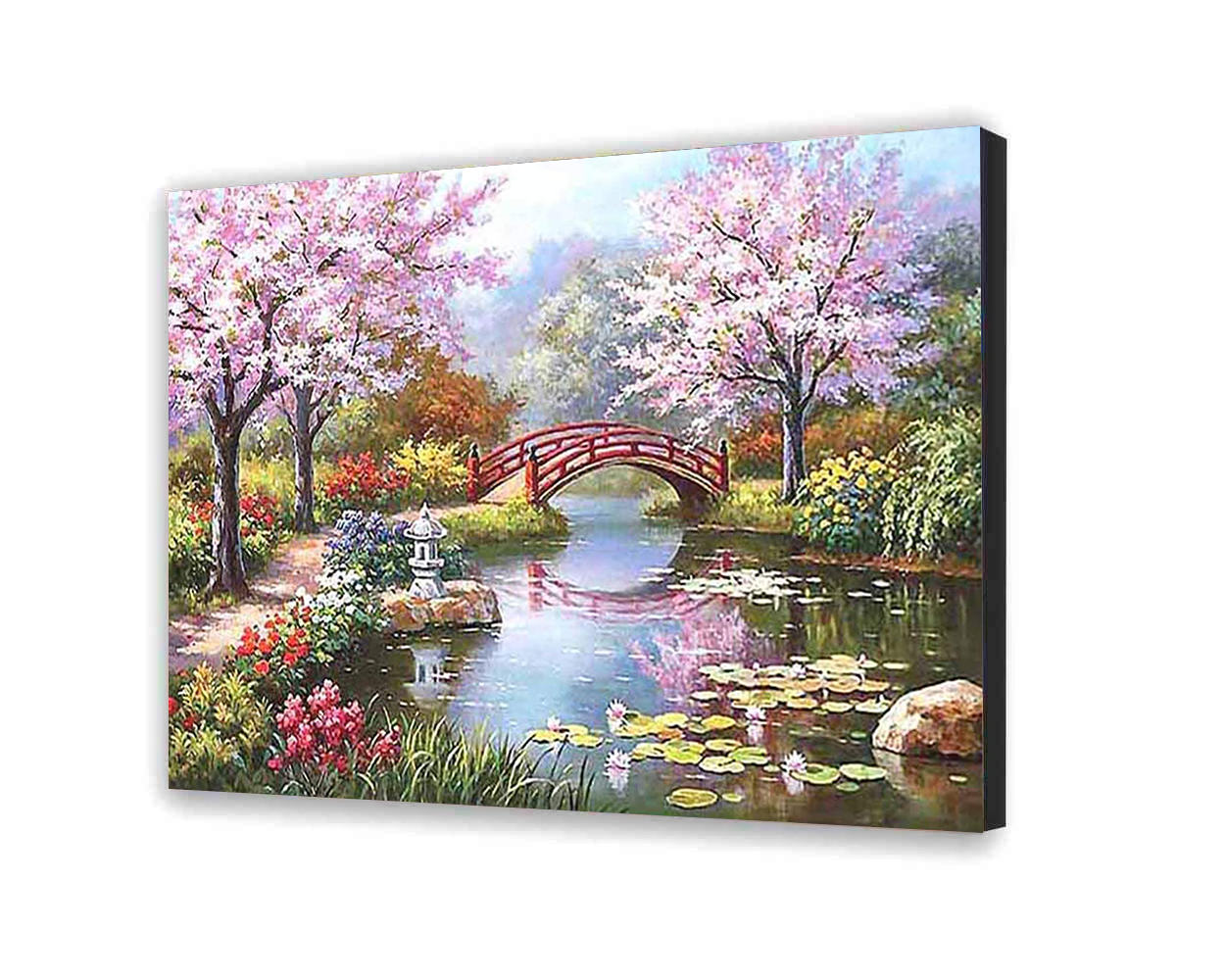 Malovanie podla cisel - Jarná Krajina