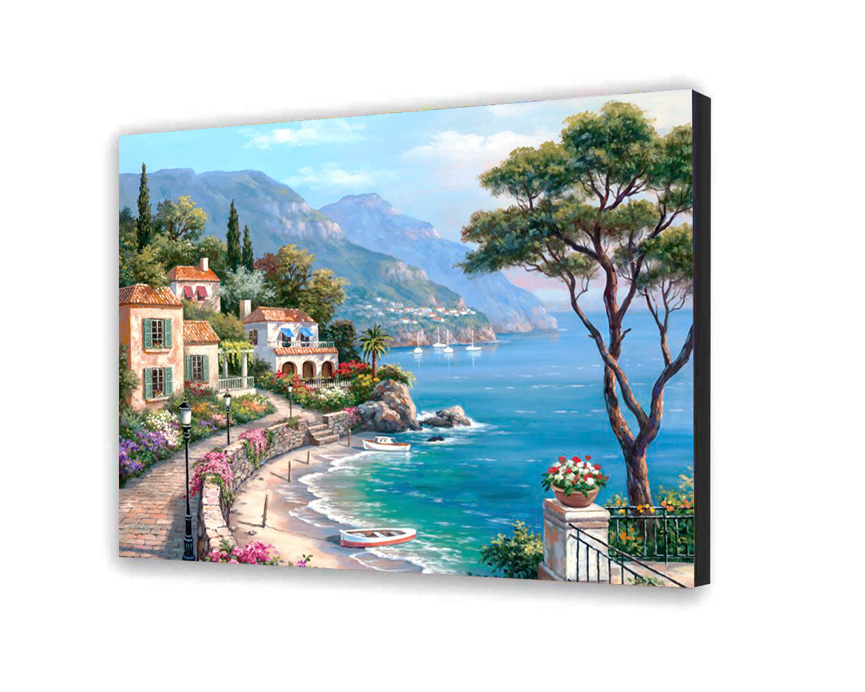 Malovanie podla cisel - Pobrežie Talianska