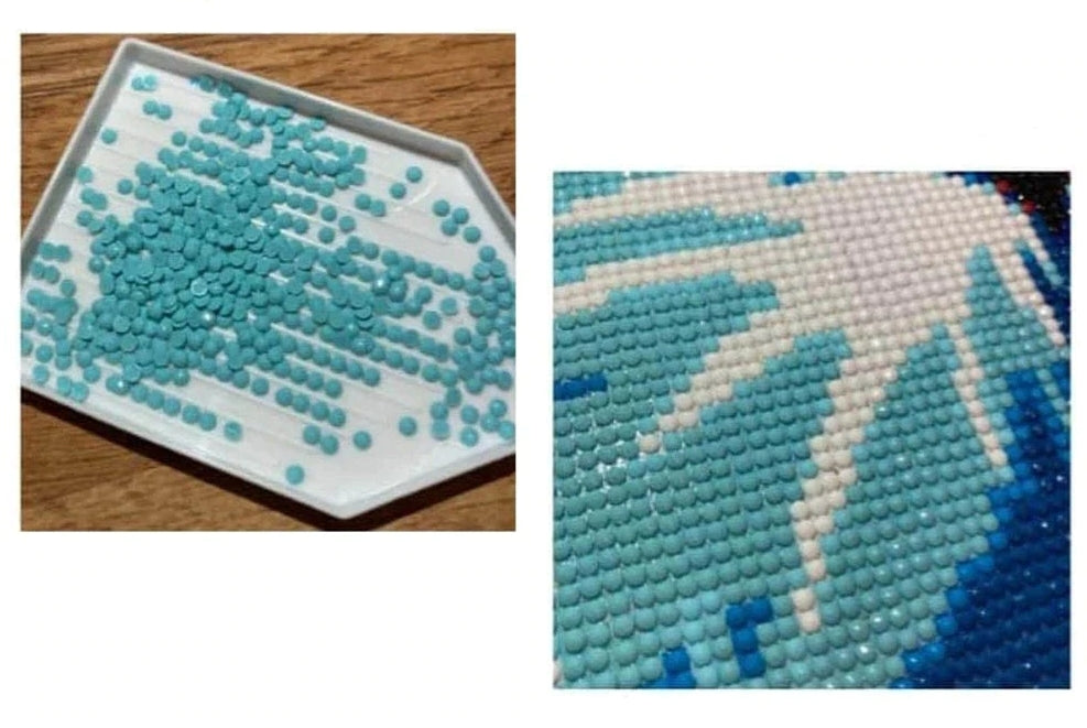 Mozaika - Elegantná krása - 50x65cm Na Rámovi