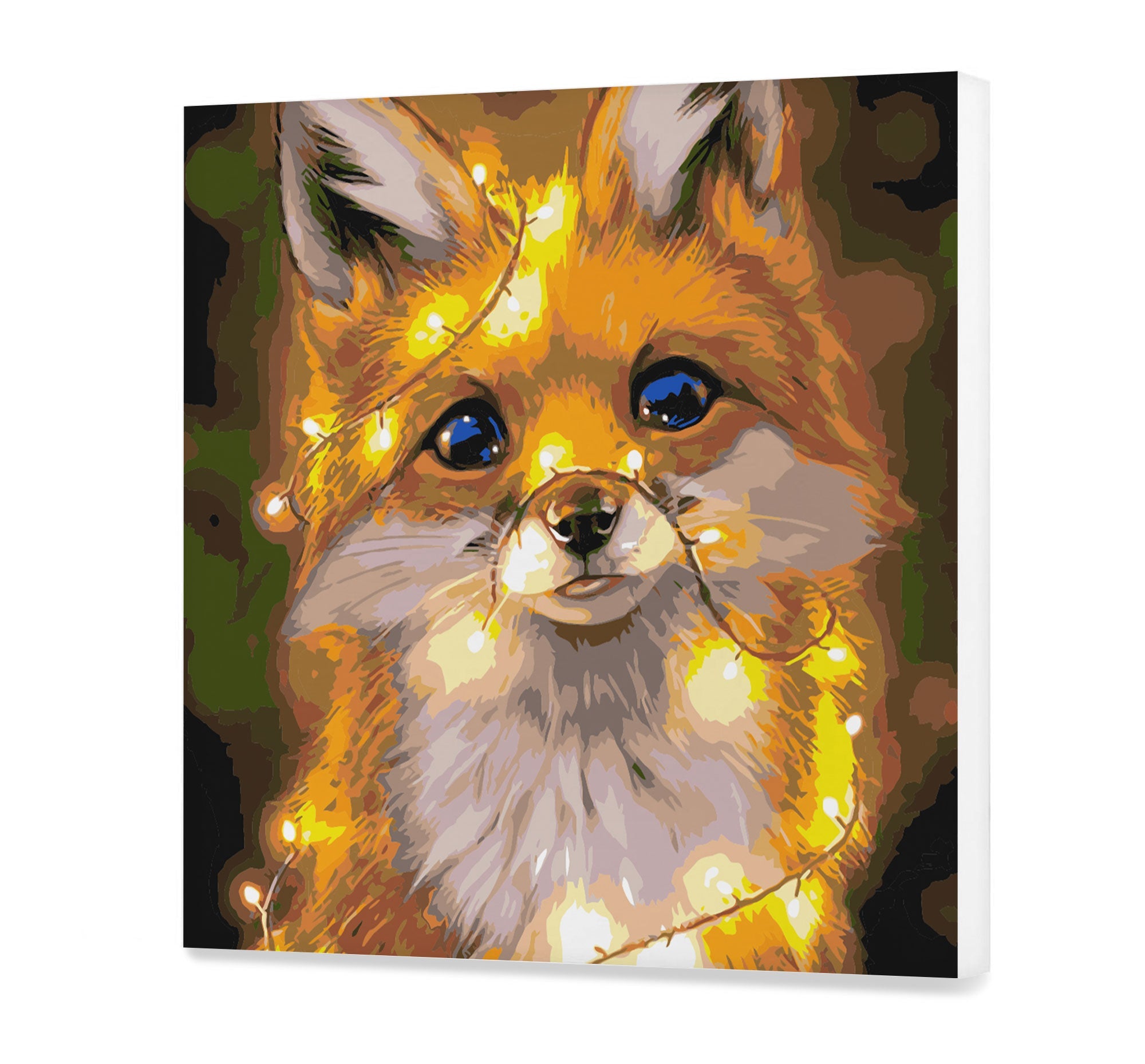 Líška vo svetlách