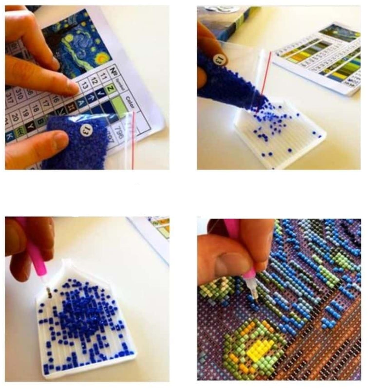 Mozaika - Mŕtva príroda Kytica kvetov - 40x50cm