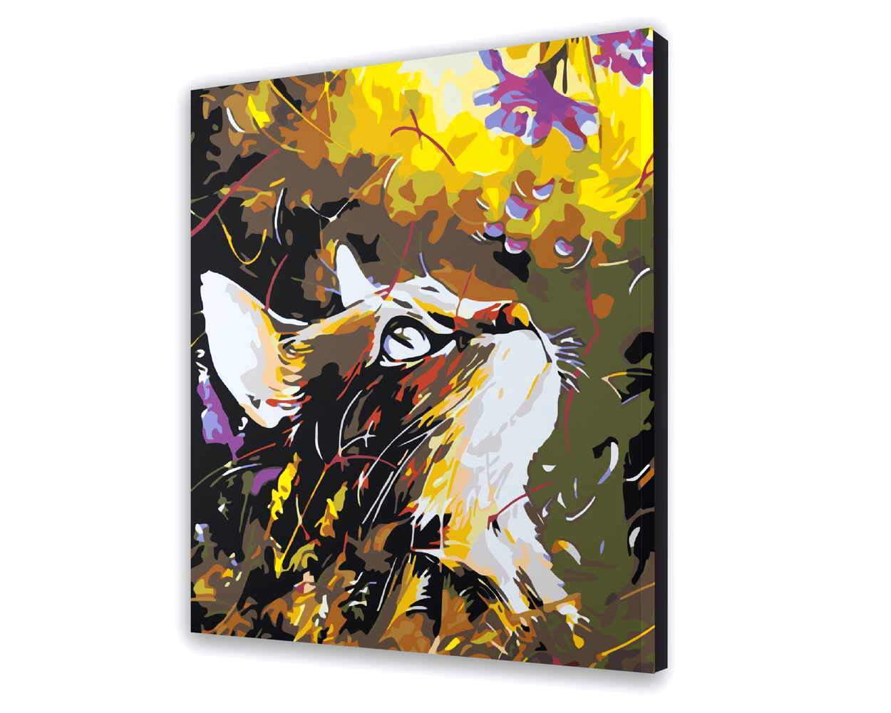 Malovanie podla cisel - Mačka