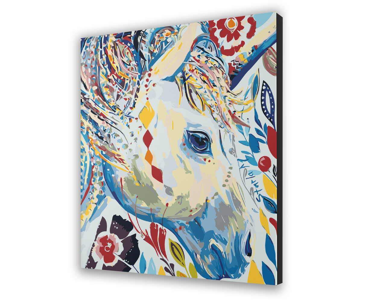 Malovanie podla cisel - Hipster Unicorn