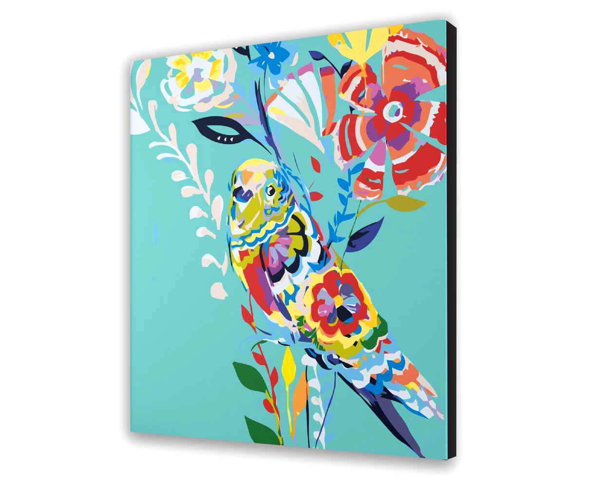 Malovanie podla cisel - Krásne Vtáča