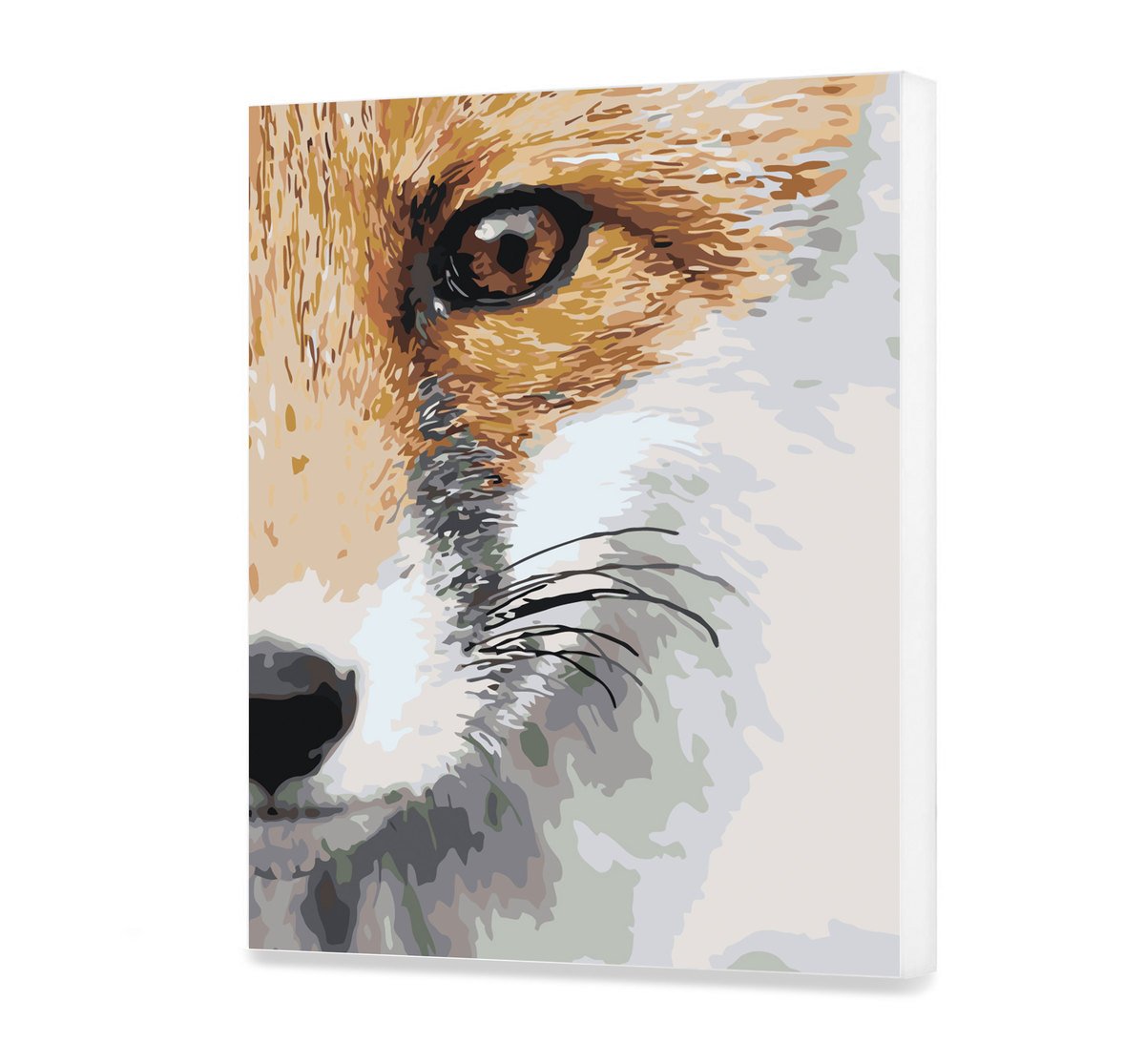 Plátno podľa čísla - Líška