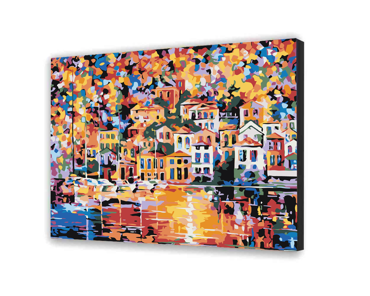 Malovanie podla cisel - Pouličné Osvetlenie