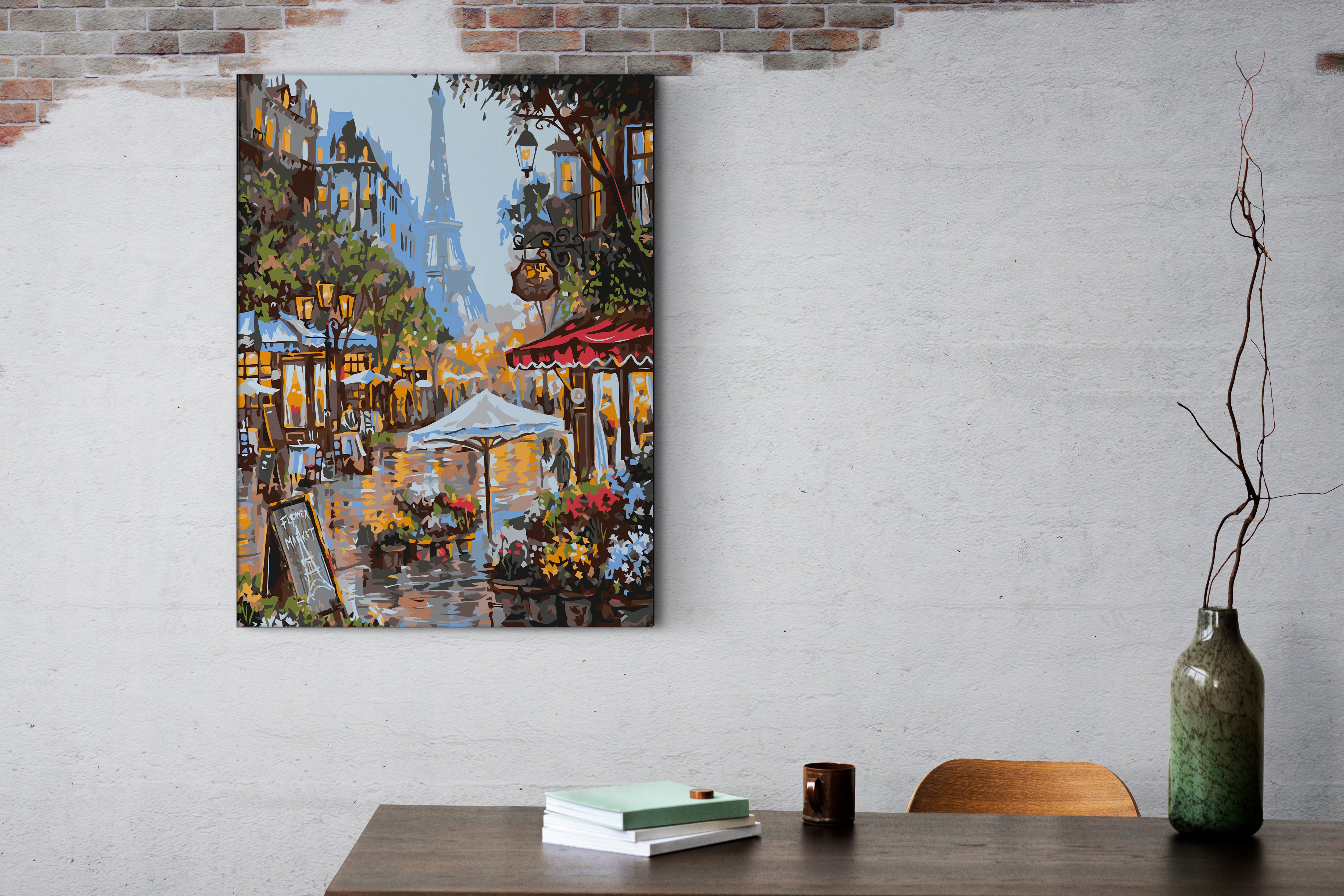 Parížska ulica po daždi