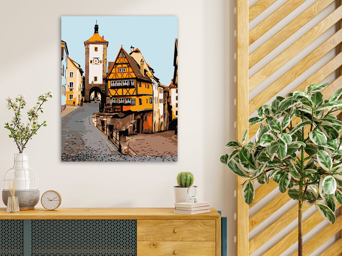 Rothenburg ob der Tauber v Bavorsku