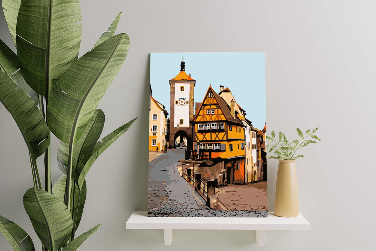 Rothenburg ob der Tauber v Bavorsku