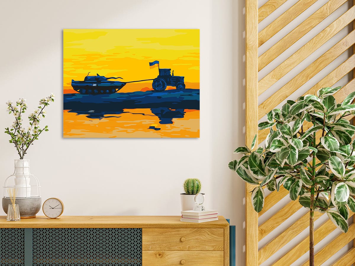 Značka "Dobrý večer, my z Ukrajiny"